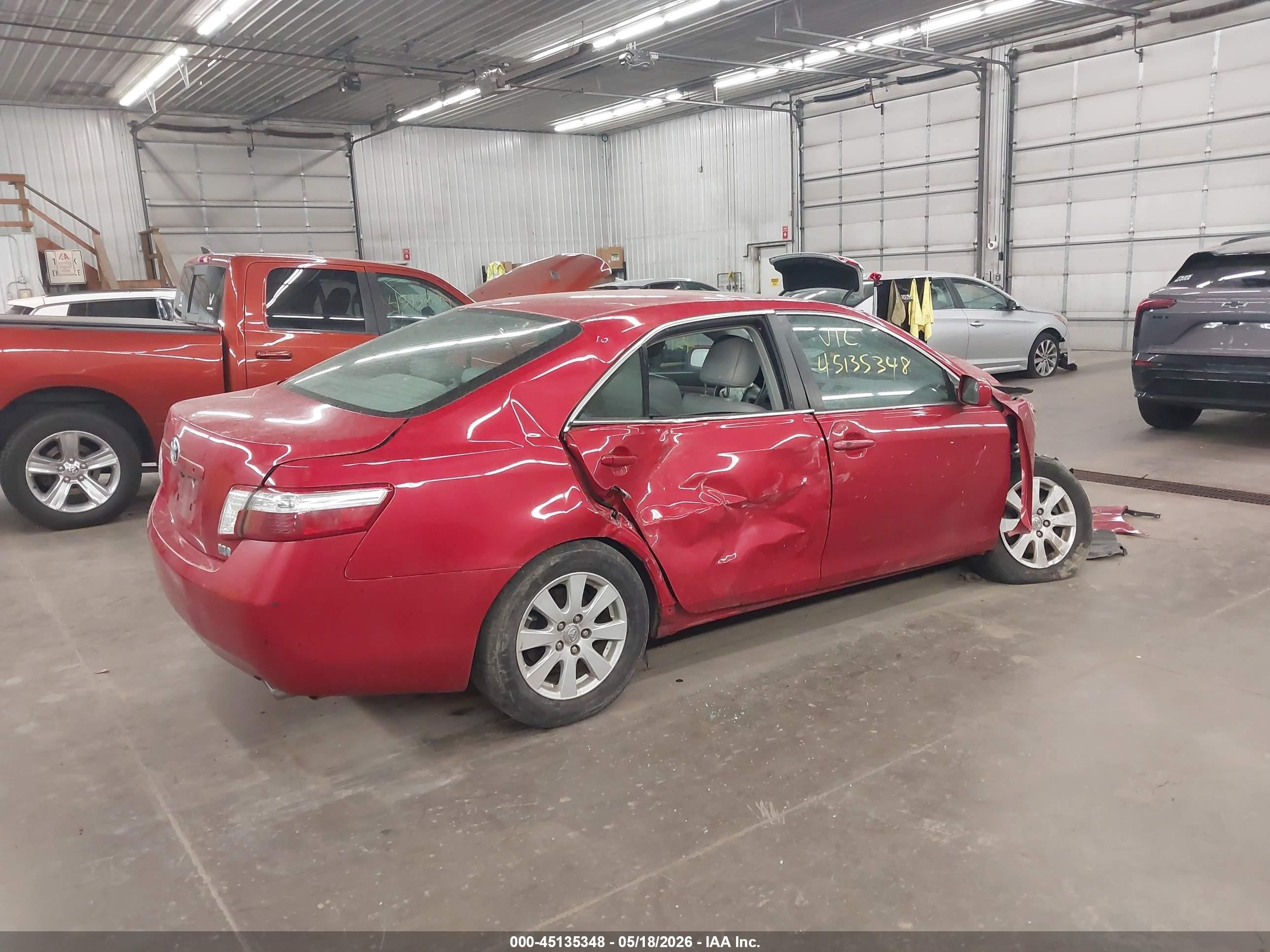 2009 Toyota Camry Hybrid   Red vin: 4T1BB46K69U071501