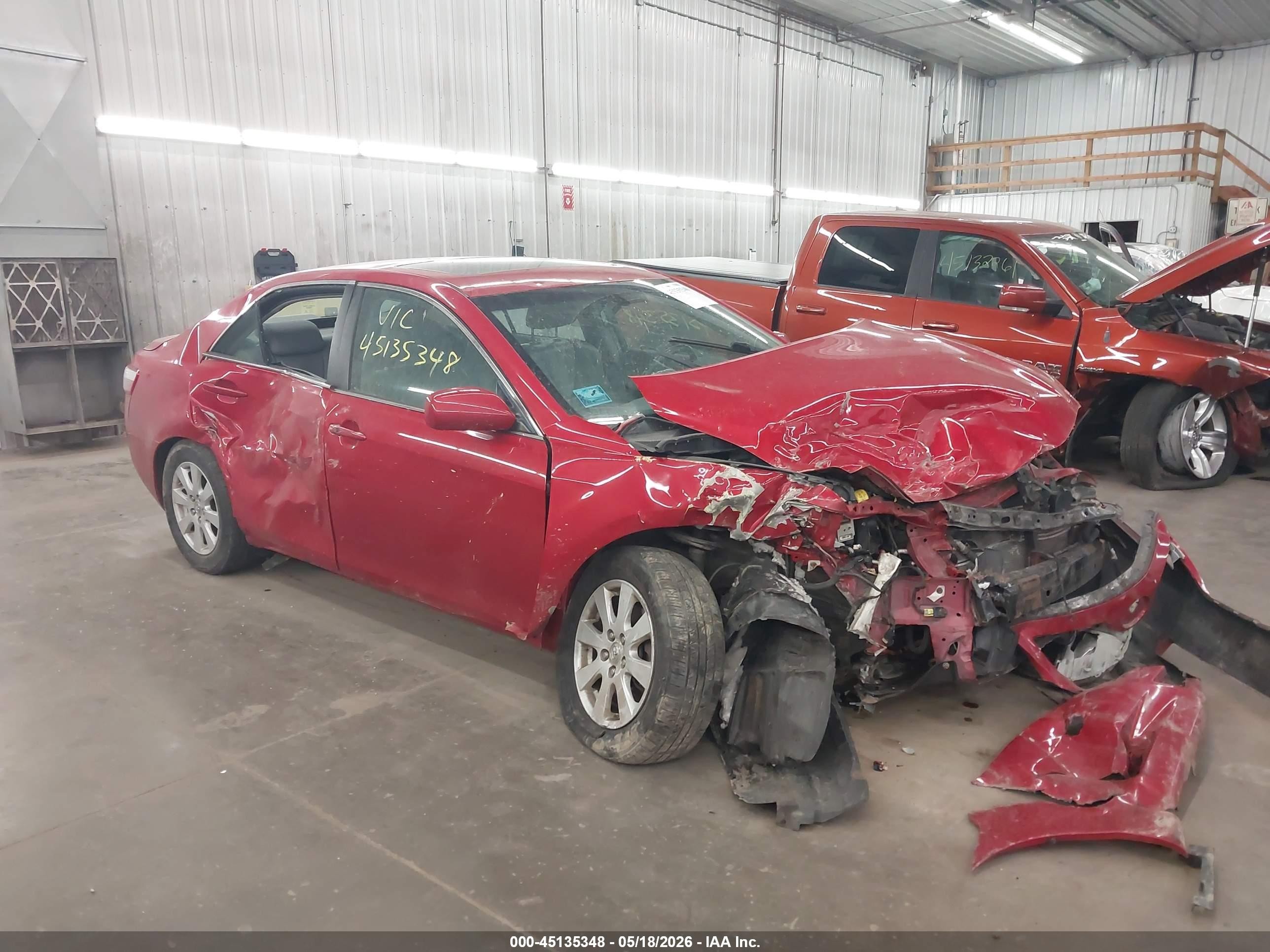 2009 Toyota Camry Hybrid   Red vin: 4T1BB46K69U071501