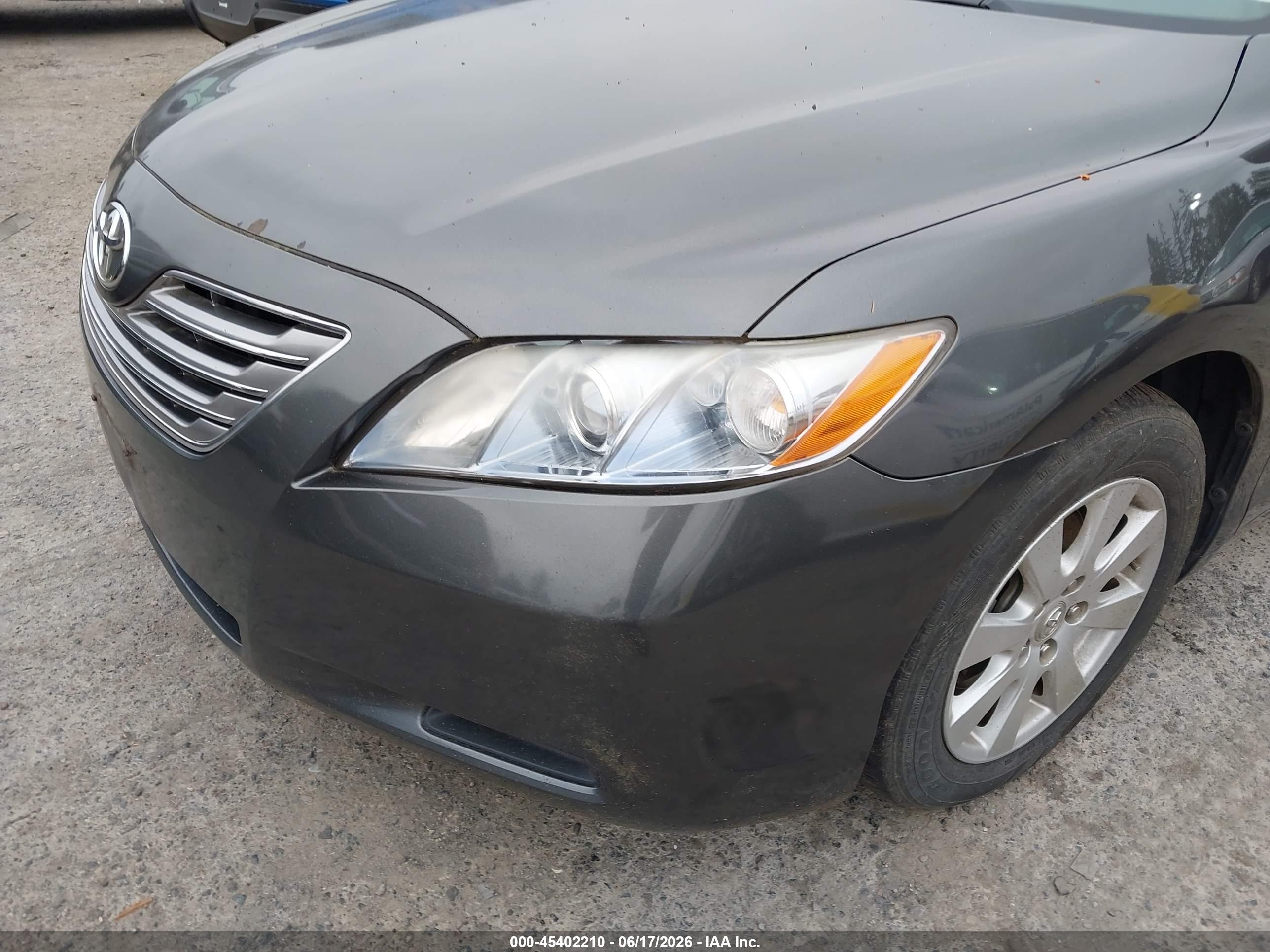 2009 Toyota Camry Hybrid   Gray vin: 4T1BB46K69U087097