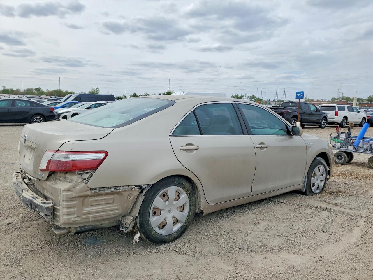 2009 Toyota Camry Hybrid Tan vin: 4T1BB46K69U090582