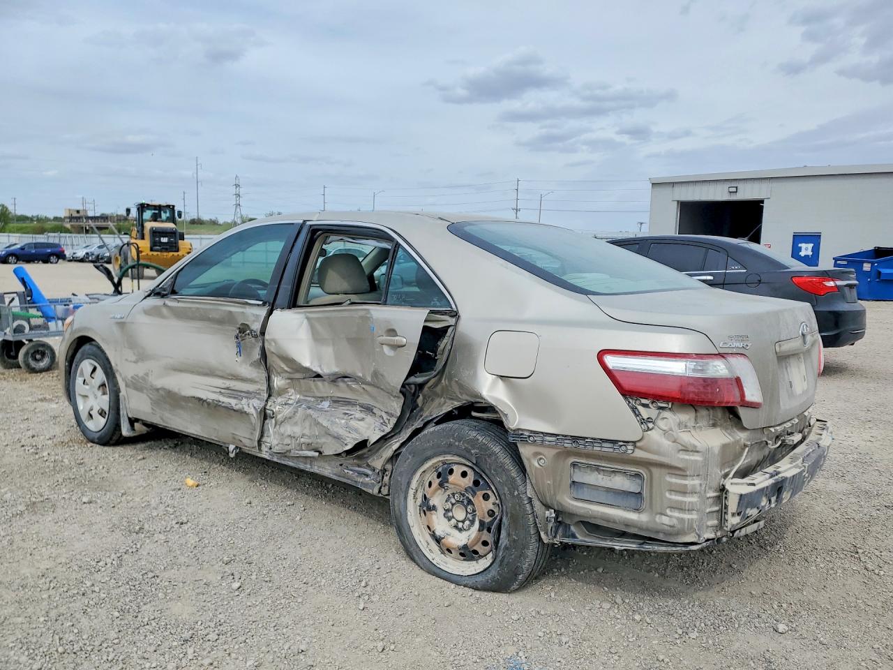 2009 Toyota Camry Hybrid Tan vin: 4T1BB46K69U090582