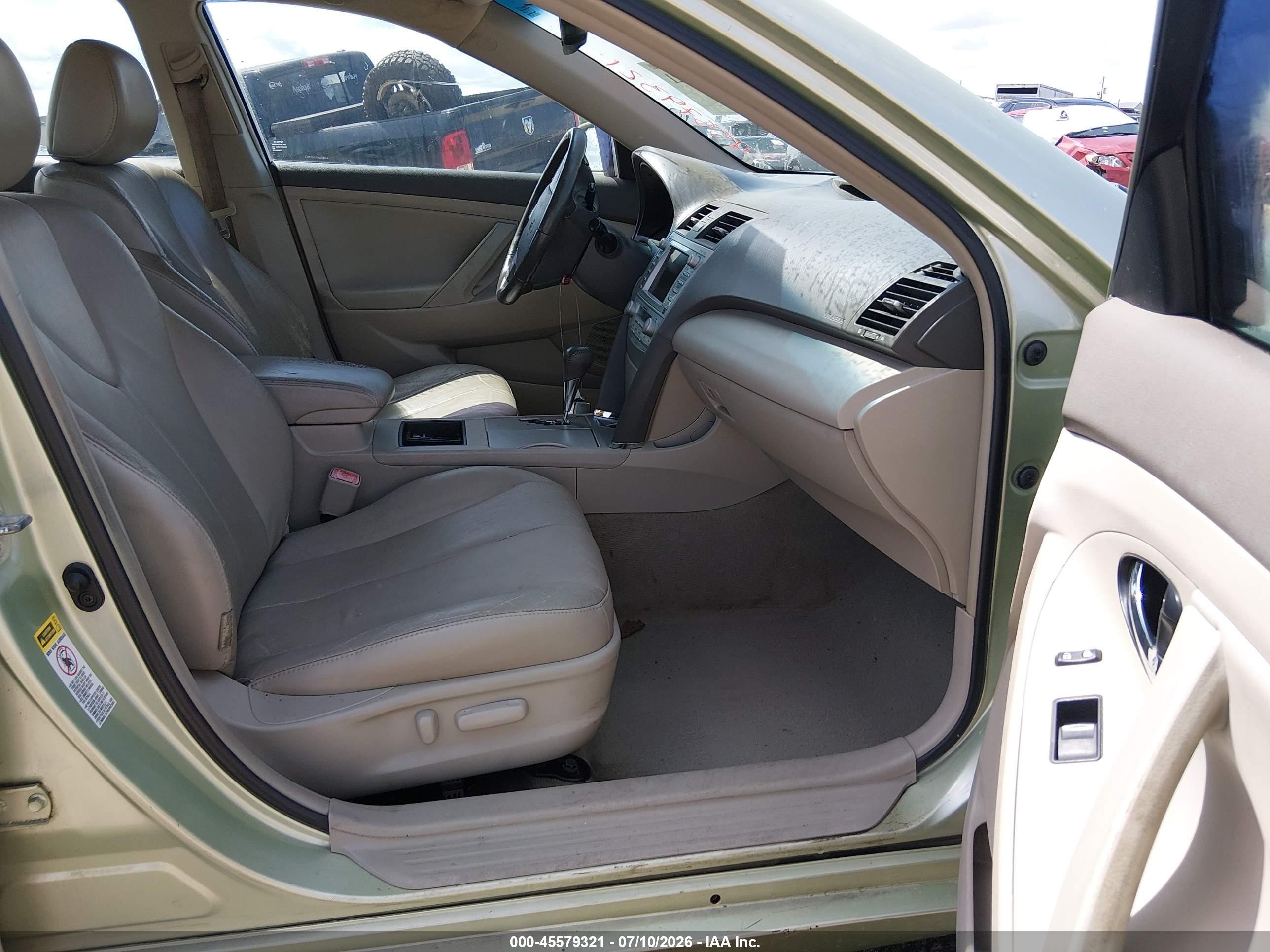 2009 Toyota Camry Hybrid   Green vin: 4T1BB46K69U091943