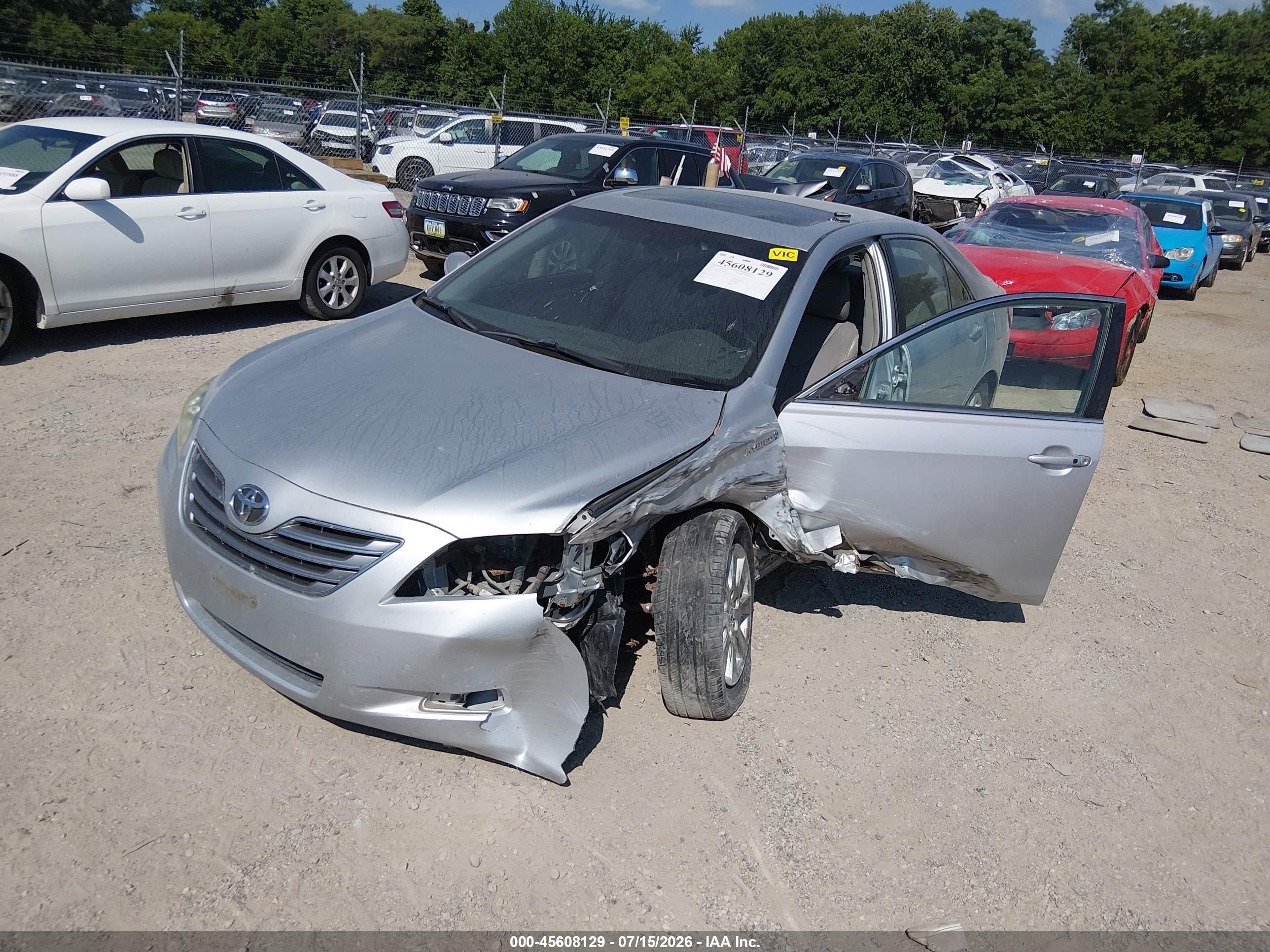 2009 Toyota Camry Hybrid   Gray vin: 4T1BB46K69U099959
