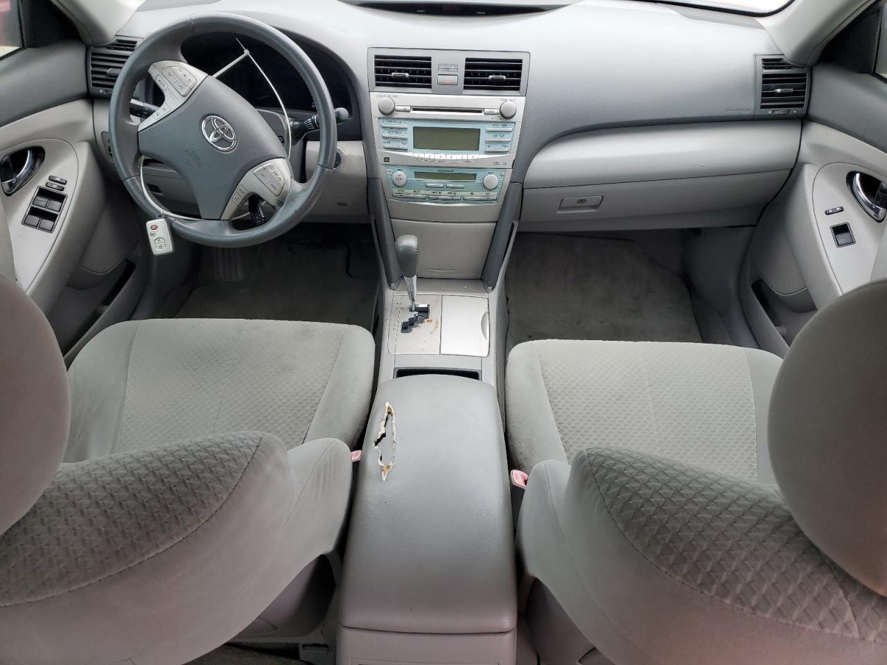 2007 Toyota Camry Hybrid Red vin: 4T1BB46K77U011451