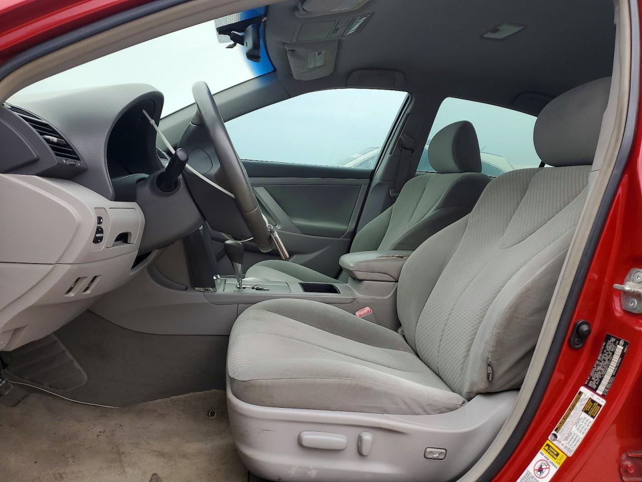 2007 Toyota Camry Hybrid Red vin: 4T1BB46K77U011451