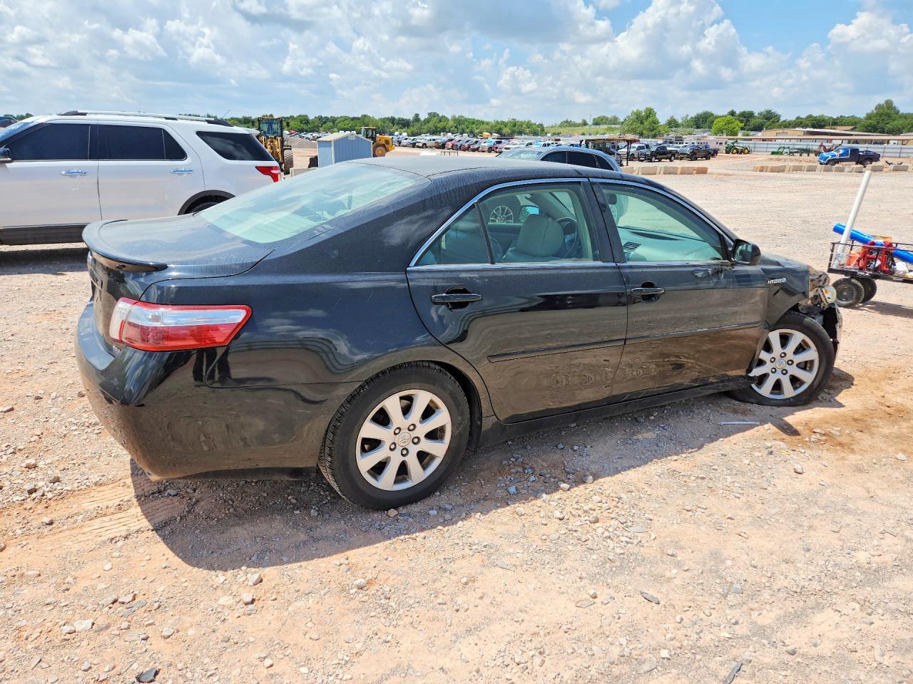 2007 Toyota Camry Hybrid Черный vin: 4T1BB46K77U011997