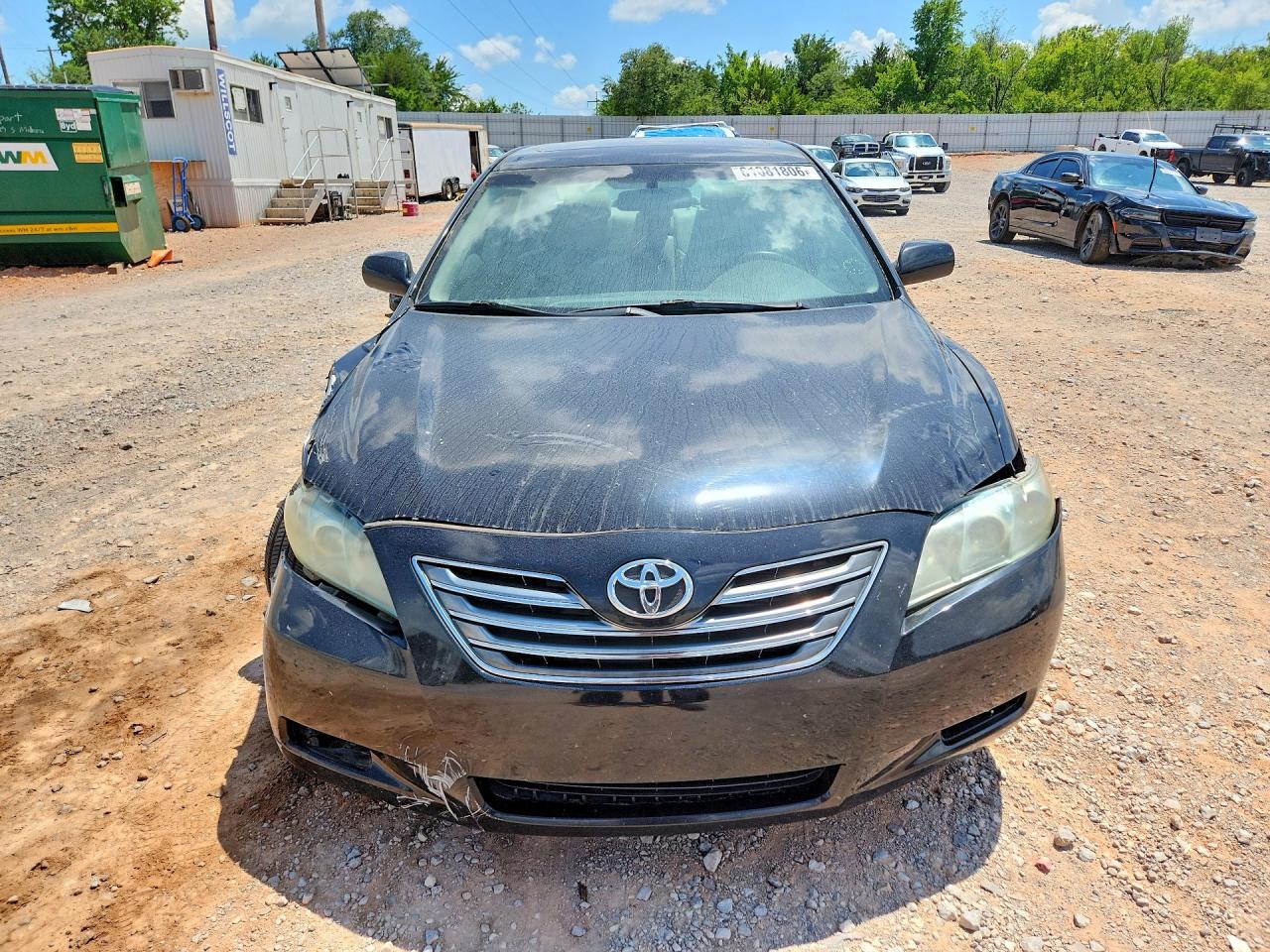 2007 Toyota Camry Hybrid Черный vin: 4T1BB46K77U011997