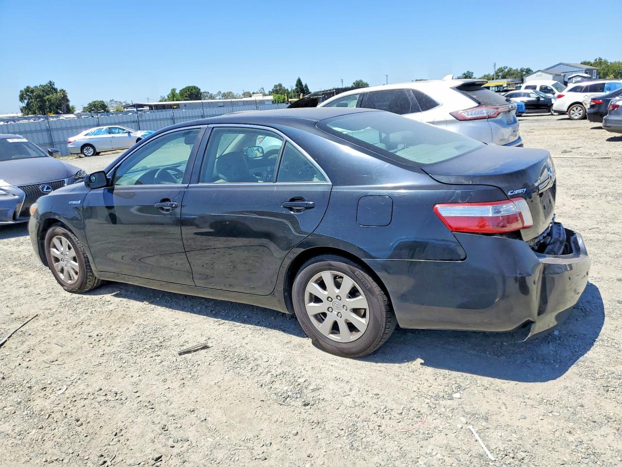 2007 Toyota Camry Hybrid Black vin: 4T1BB46K77U012793