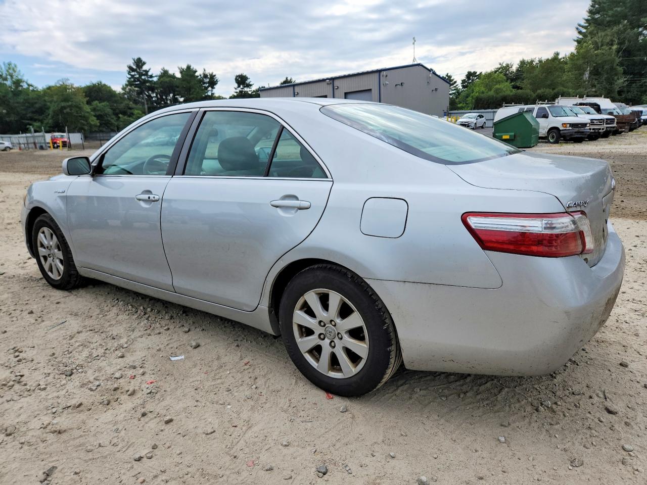 2007 Toyota Camry Hybrid Silver vin: 4T1BB46K77U023471