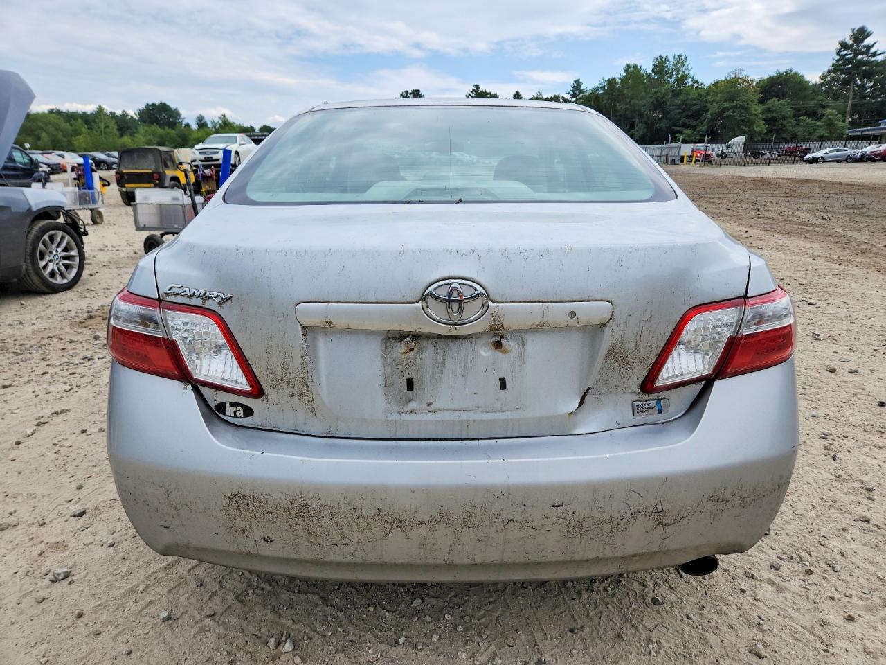 2007 Toyota Camry Hybrid Silver vin: 4T1BB46K77U023471