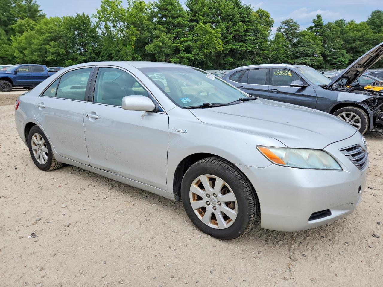 2007 Toyota Camry Hybrid Silver vin: 4T1BB46K77U023471