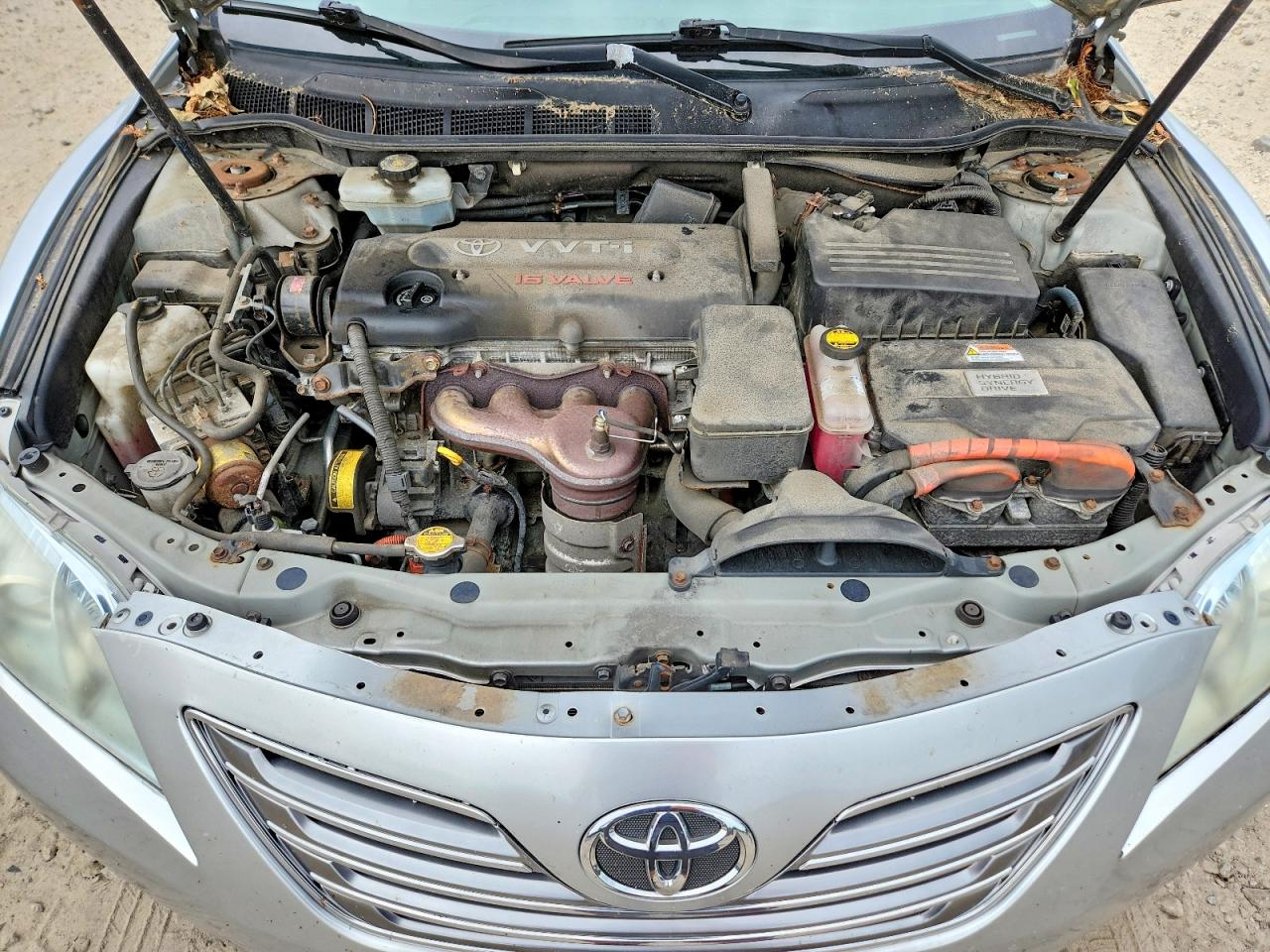 2007 Toyota Camry Hybrid Silver vin: 4T1BB46K77U023471