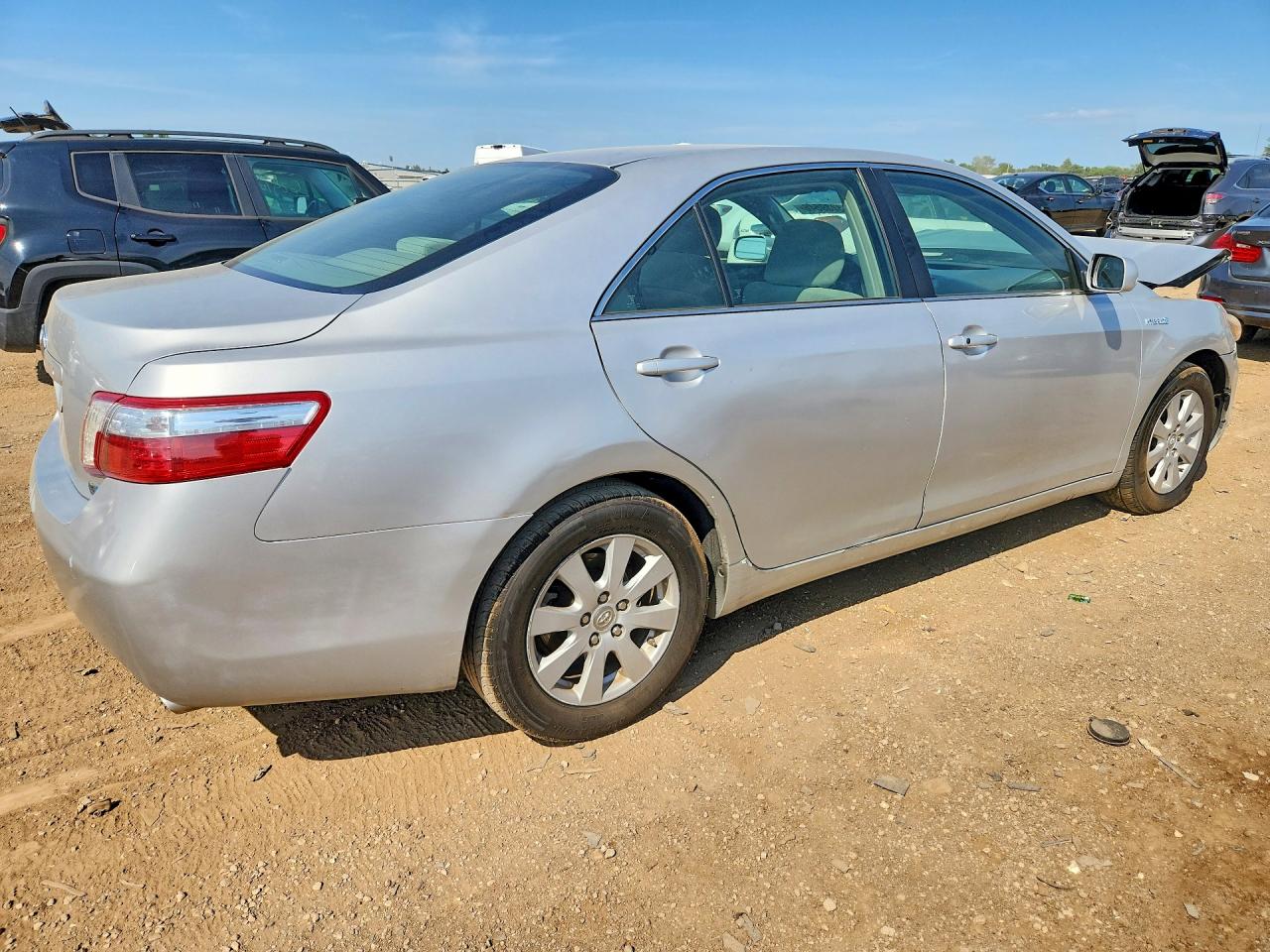 2008 Toyota Camry Hybrid Silver vin: 4T1BB46K78U035010