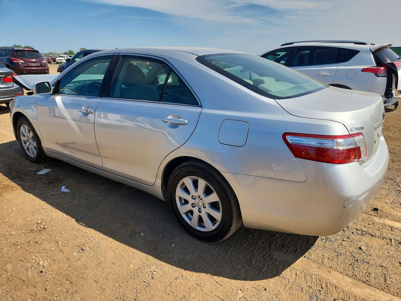 2008 Toyota Camry Hybrid Silver vin: 4T1BB46K78U035010