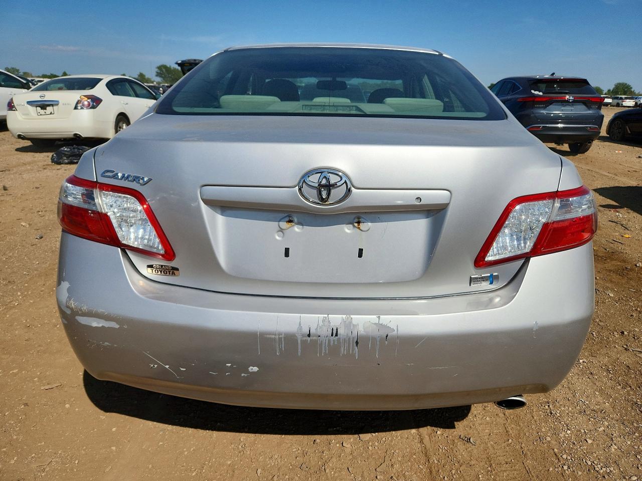 2008 Toyota Camry Hybrid Silver vin: 4T1BB46K78U035010