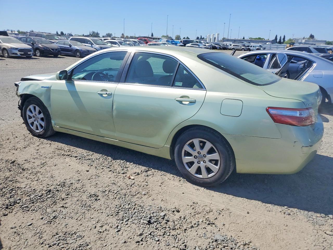 2008 Toyota Camry Hybrid Base Green vin: 4T1BB46K78U040188