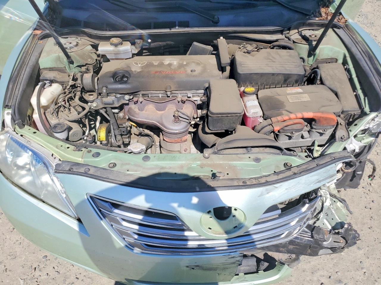 2008 Toyota Camry Hybrid Base Green vin: 4T1BB46K78U040188