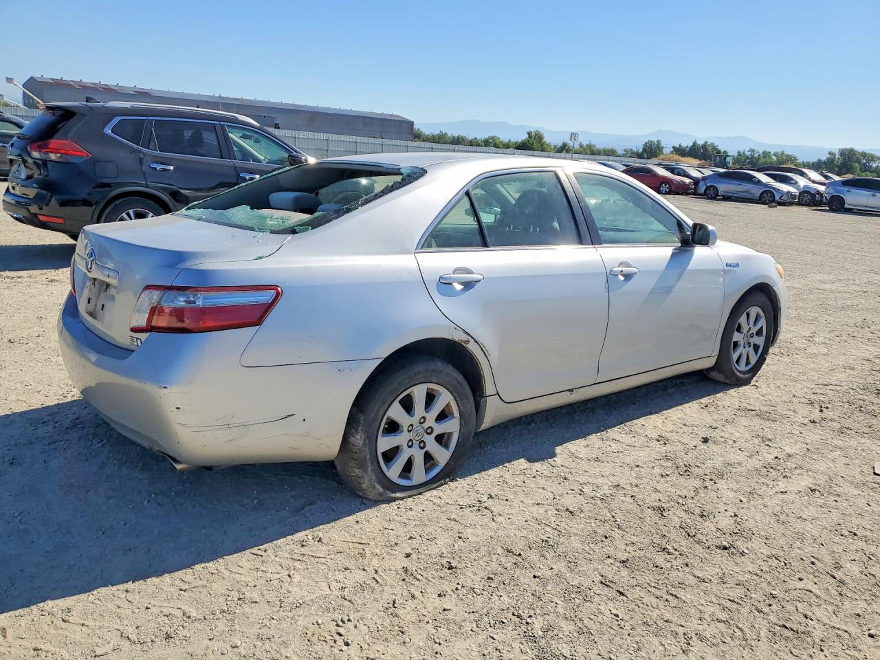 2008 Toyota Camry Hybrid Silver vin: 4T1BB46K78U040305