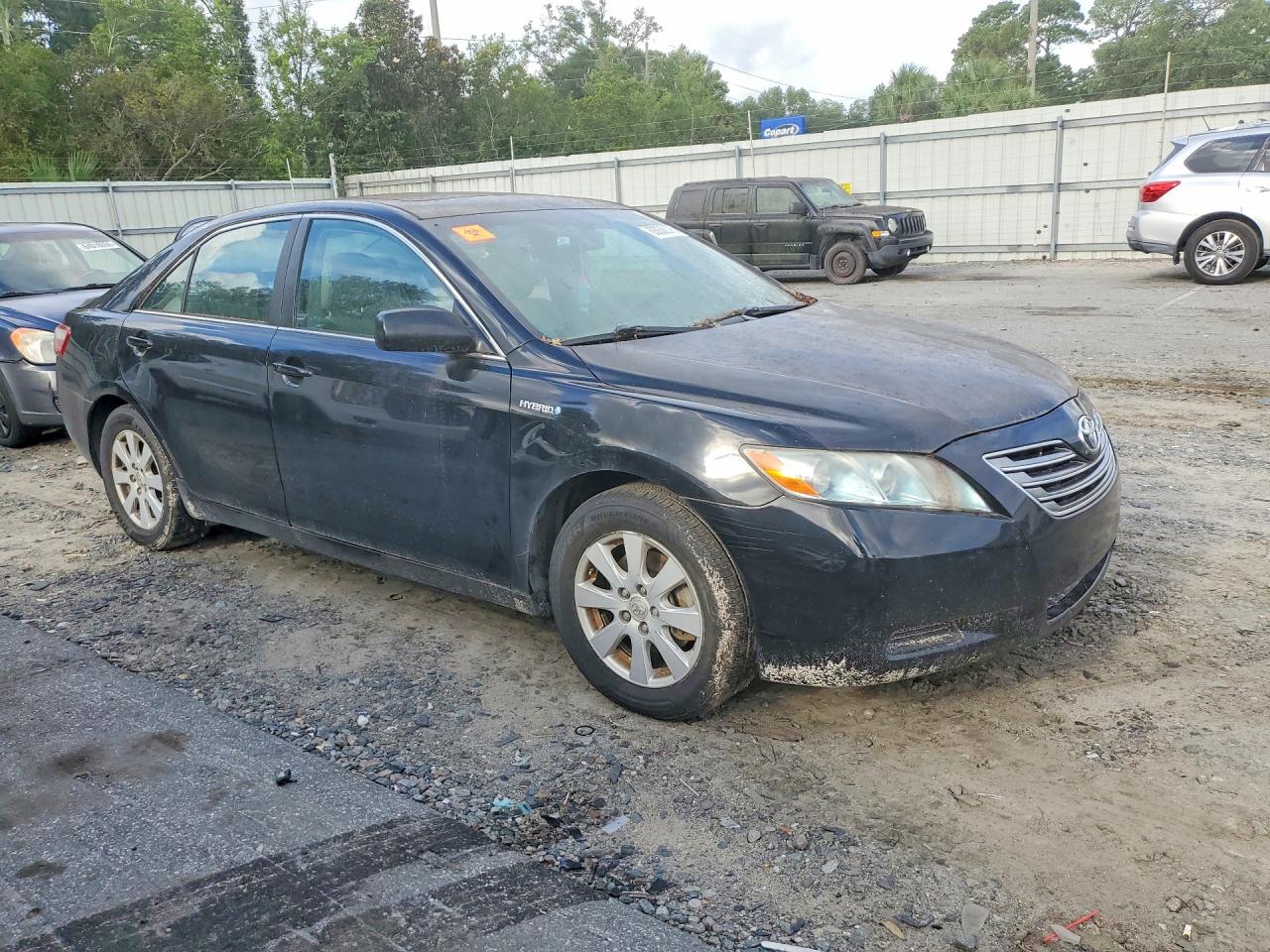 2008 Toyota Camry Hybrid Черный vin: 4T1BB46K78U053233