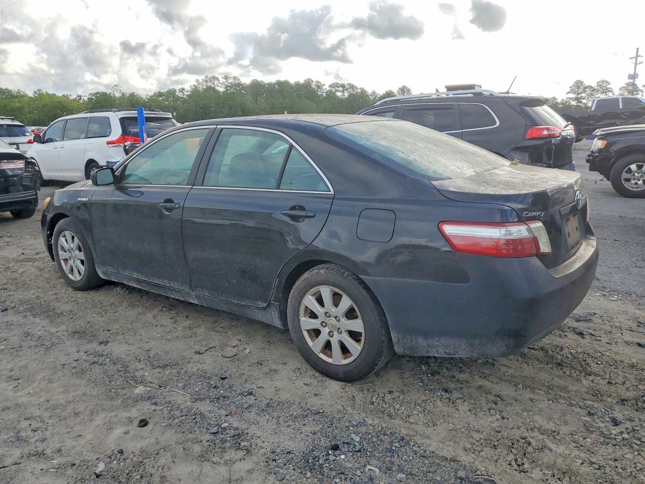 2008 Toyota Camry Hybrid Черный vin: 4T1BB46K78U053233