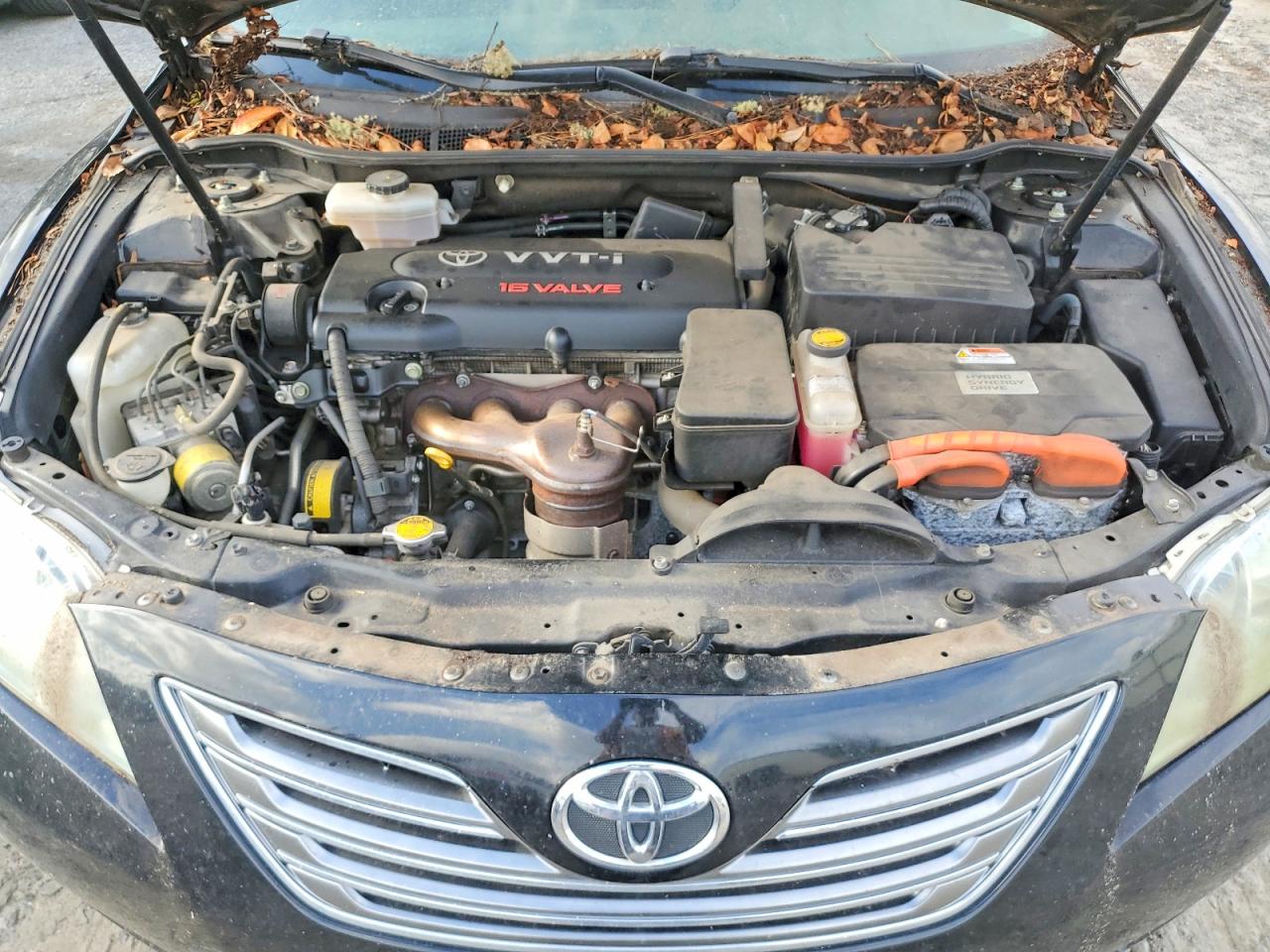 2008 Toyota Camry Hybrid Черный vin: 4T1BB46K78U053233