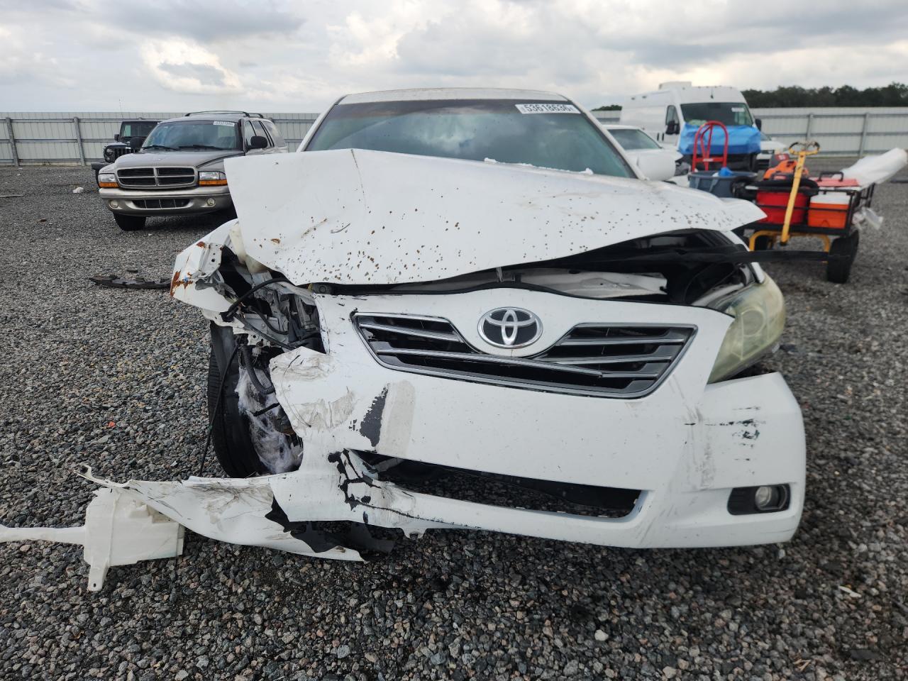 2008 Toyota Camry Hybrid White vin: 4T1BB46K78U059212