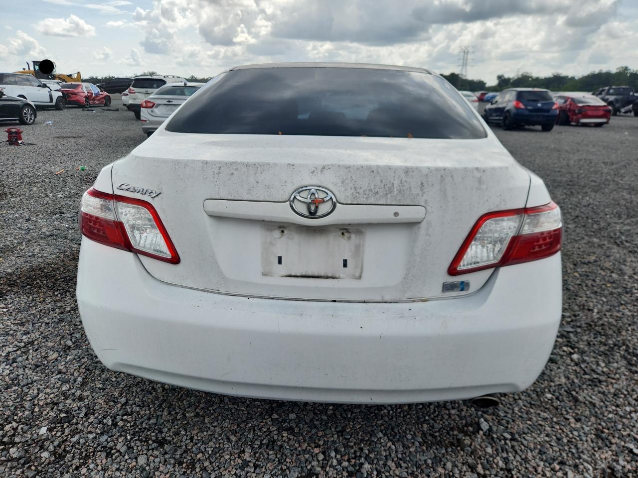 2008 Toyota Camry Hybrid White vin: 4T1BB46K78U059212