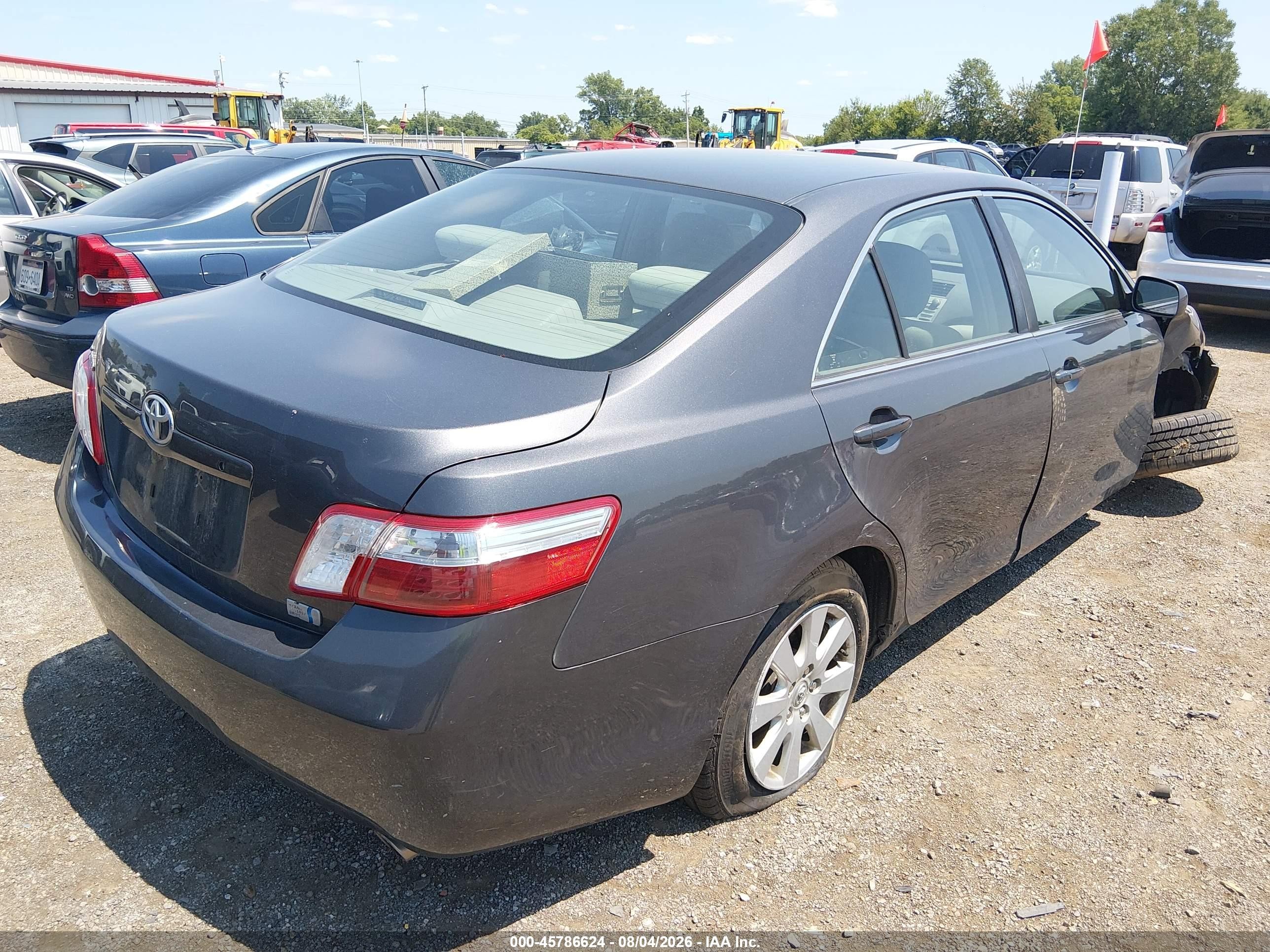 2009 Toyota Camry Hybrid   Серый vin: 4T1BB46K79U063861