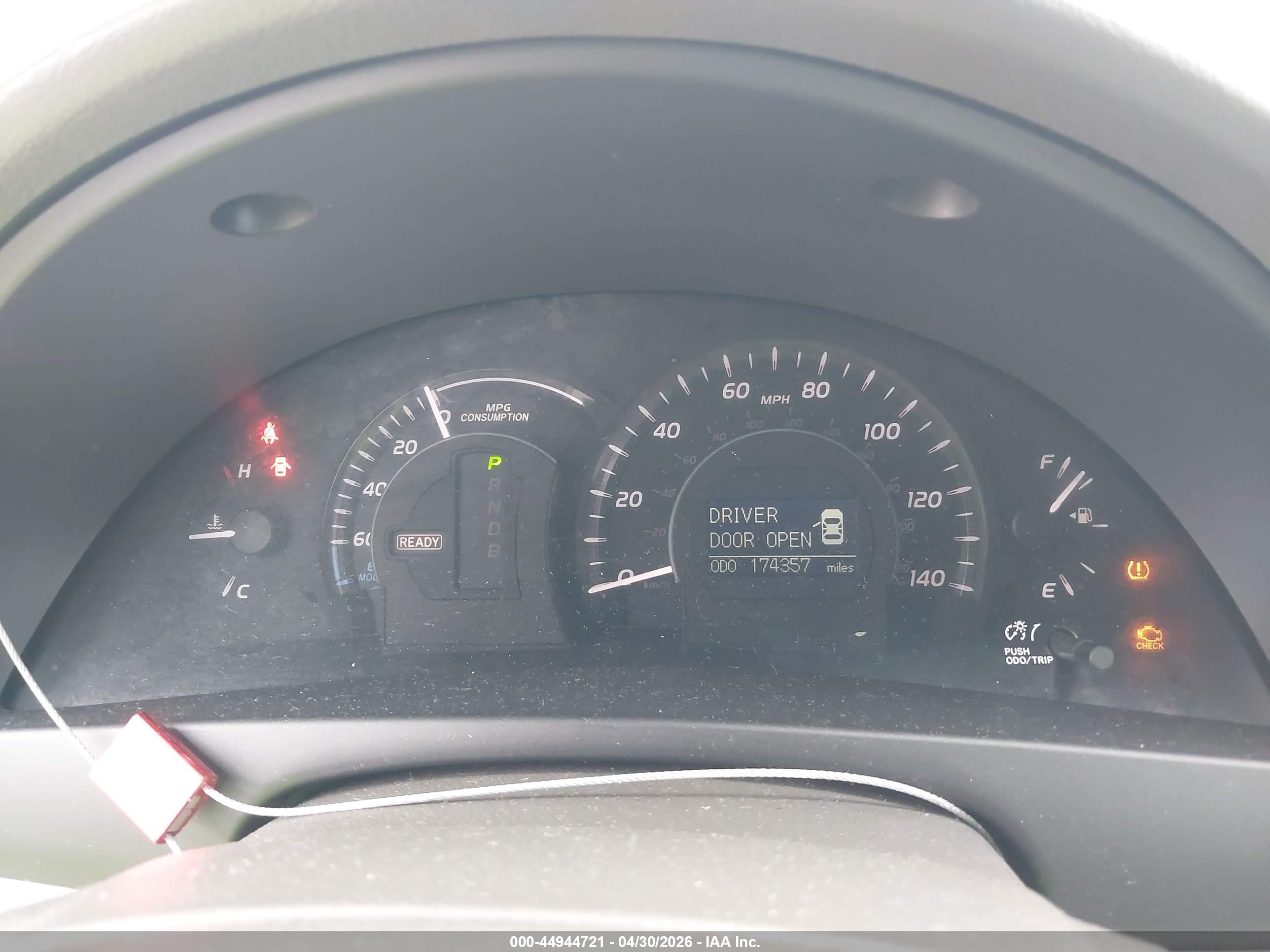 2009 Toyota Camry Hybrid   Green vin: 4T1BB46K79U066632