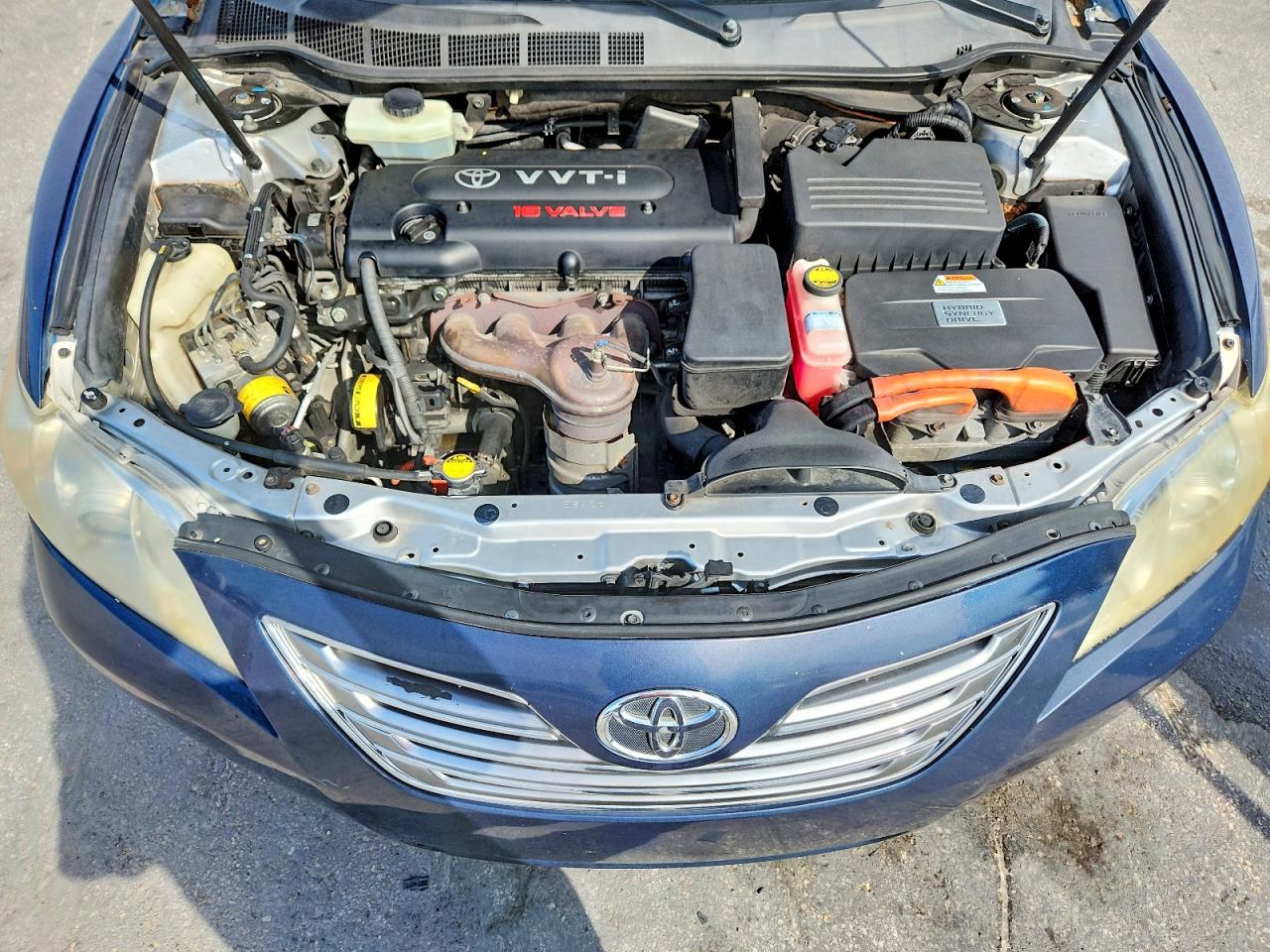 2009 Toyota Camry Hybrid Синий vin: 4T1BB46K79U079624