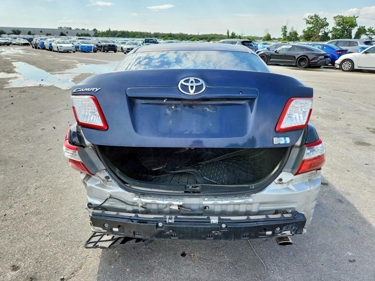 2009 Toyota Camry Hybrid Синий vin: 4T1BB46K79U079624