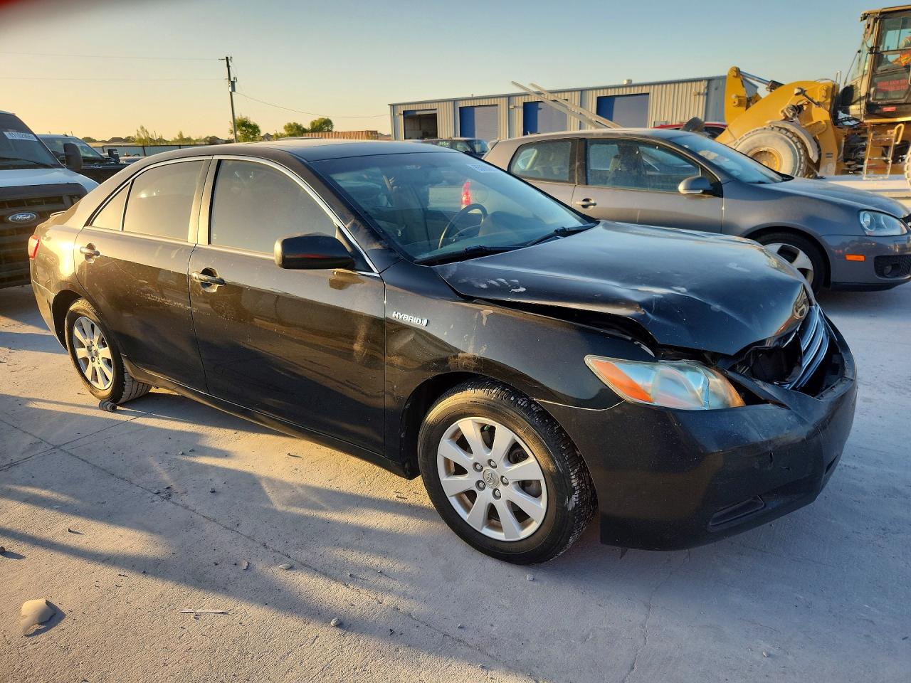 2009 Toyota Camry Hybrid Black vin: 4T1BB46K79U083690