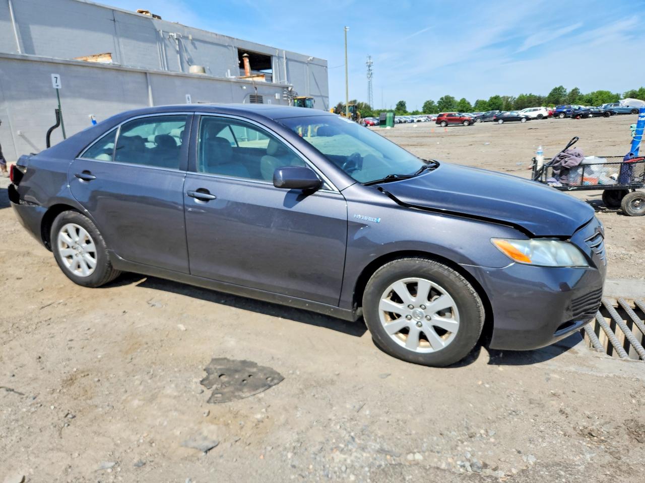 2009 Toyota Camry Hybrid Серый vin: 4T1BB46K79U088873