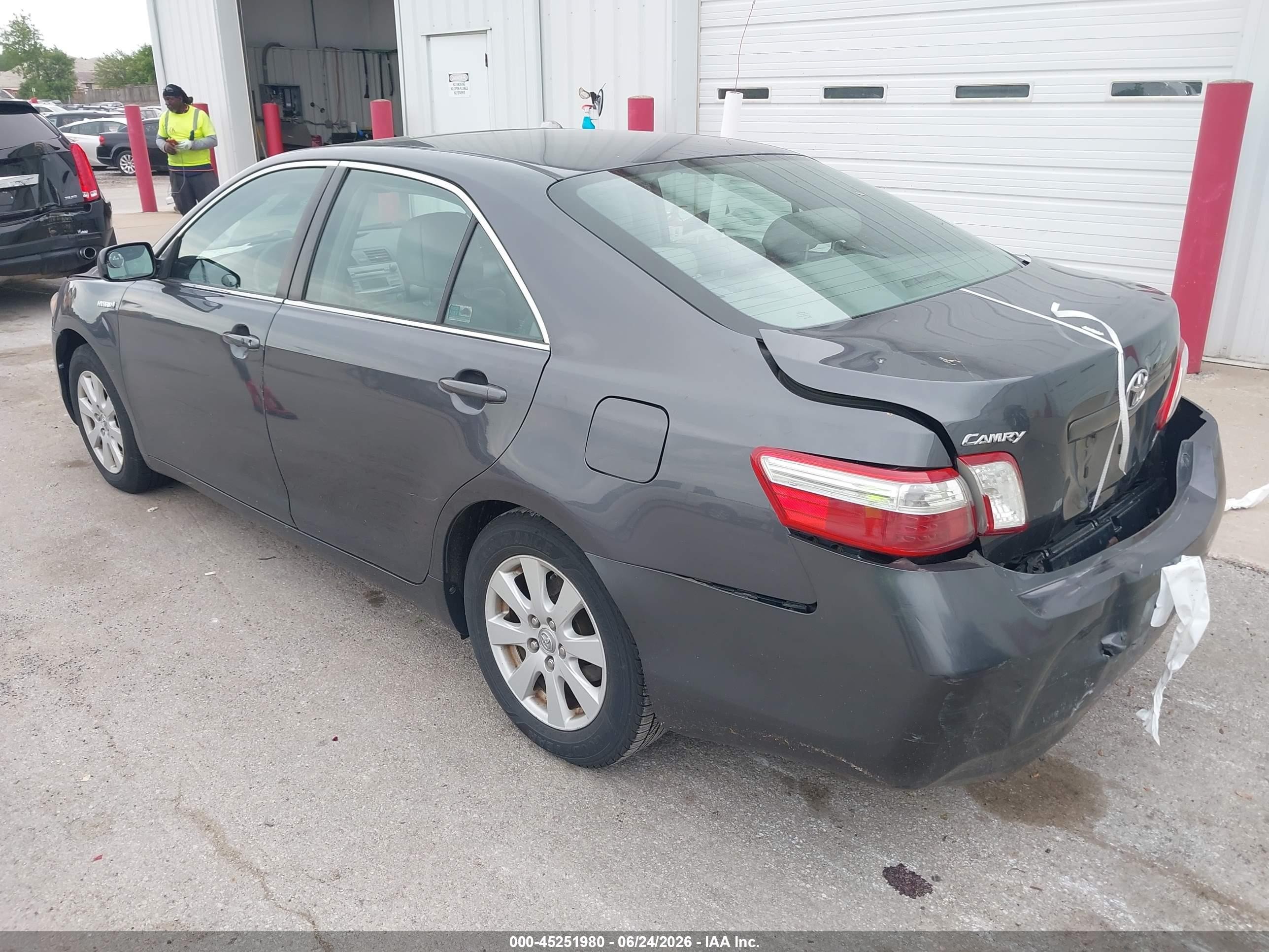 2009 Toyota Camry Hybrid   Gray vin: 4T1BB46K79U090283