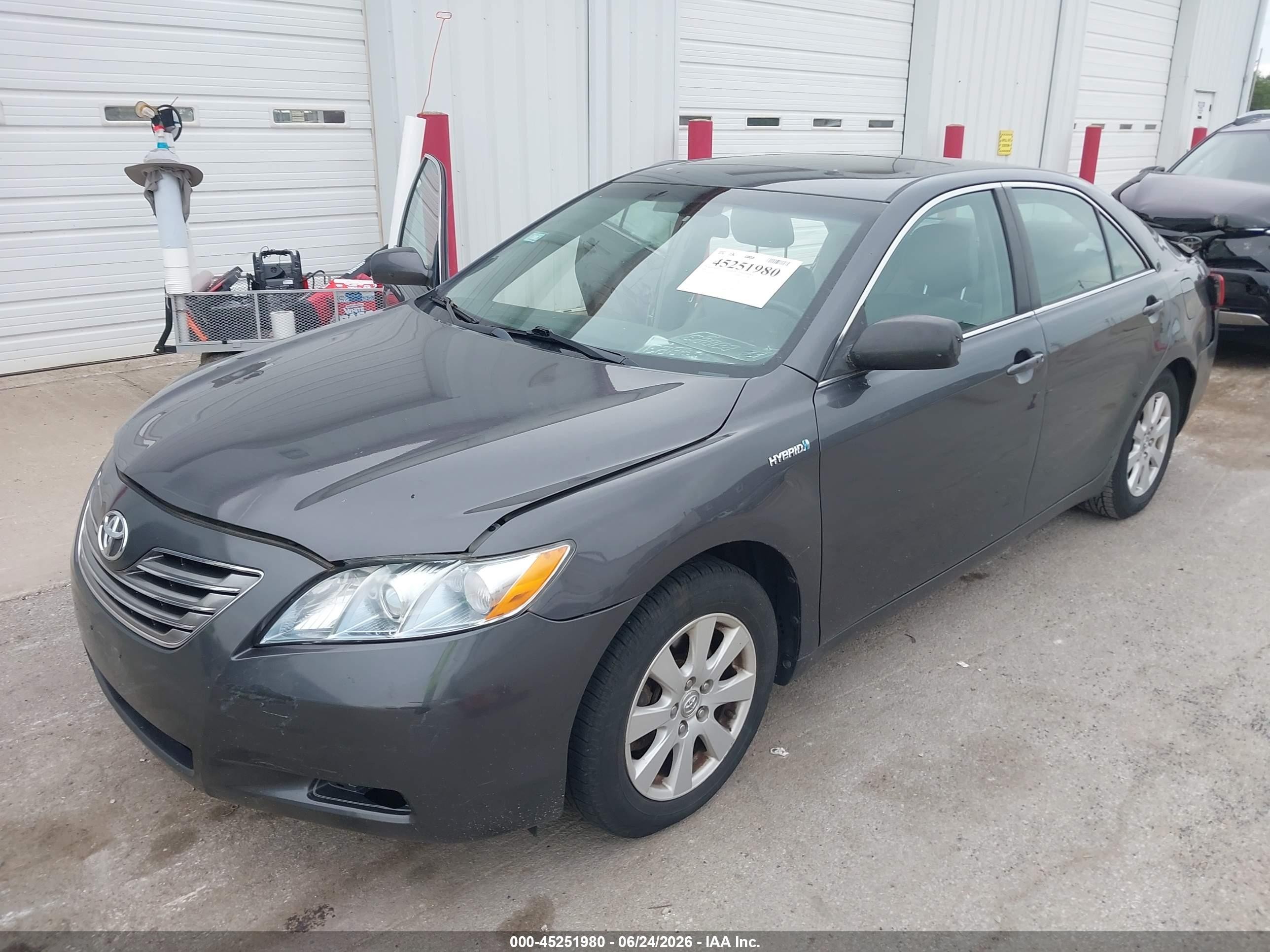 2009 Toyota Camry Hybrid   Gray vin: 4T1BB46K79U090283