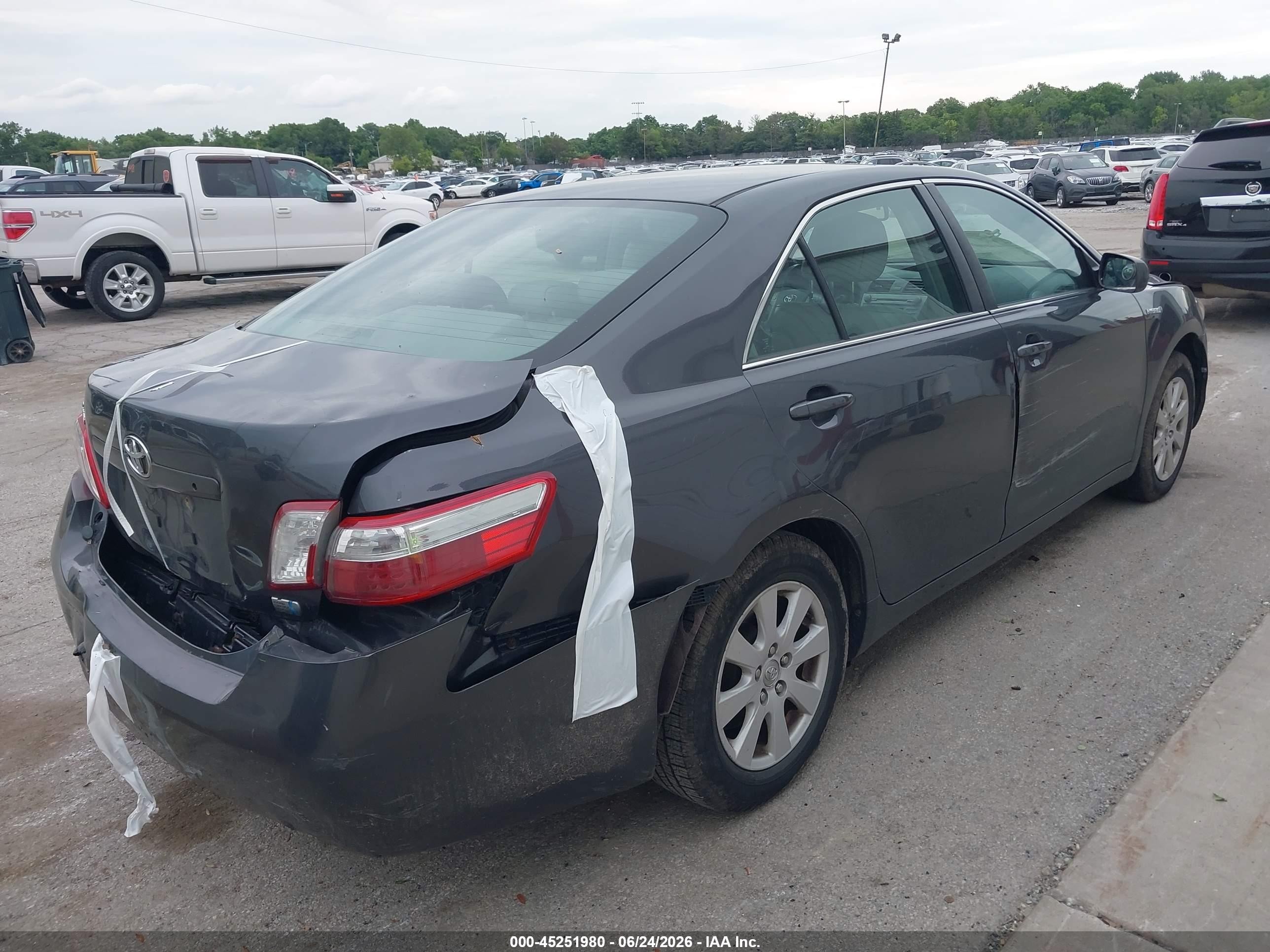 2009 Toyota Camry Hybrid   Gray vin: 4T1BB46K79U090283