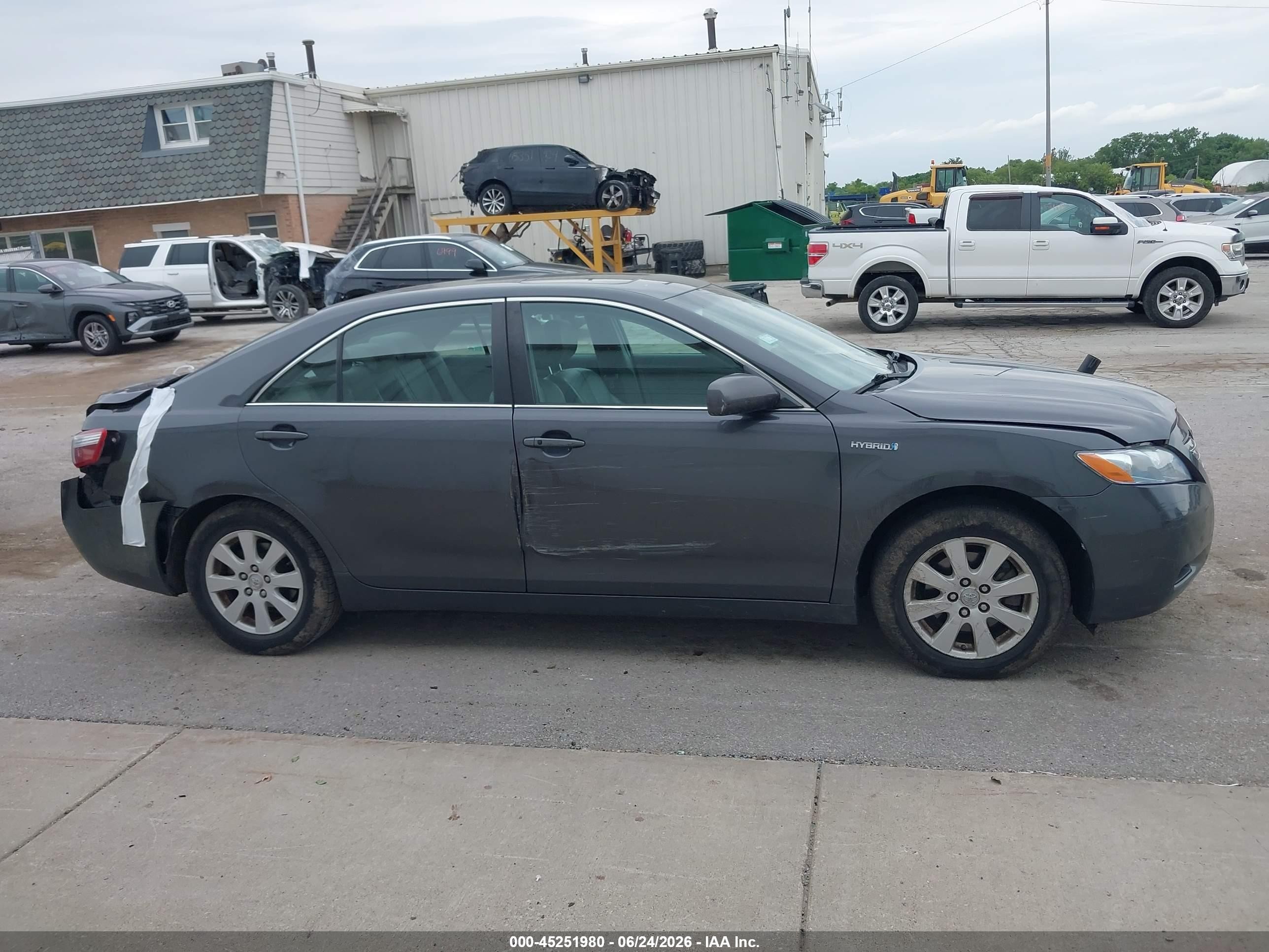 2009 Toyota Camry Hybrid   Gray vin: 4T1BB46K79U090283