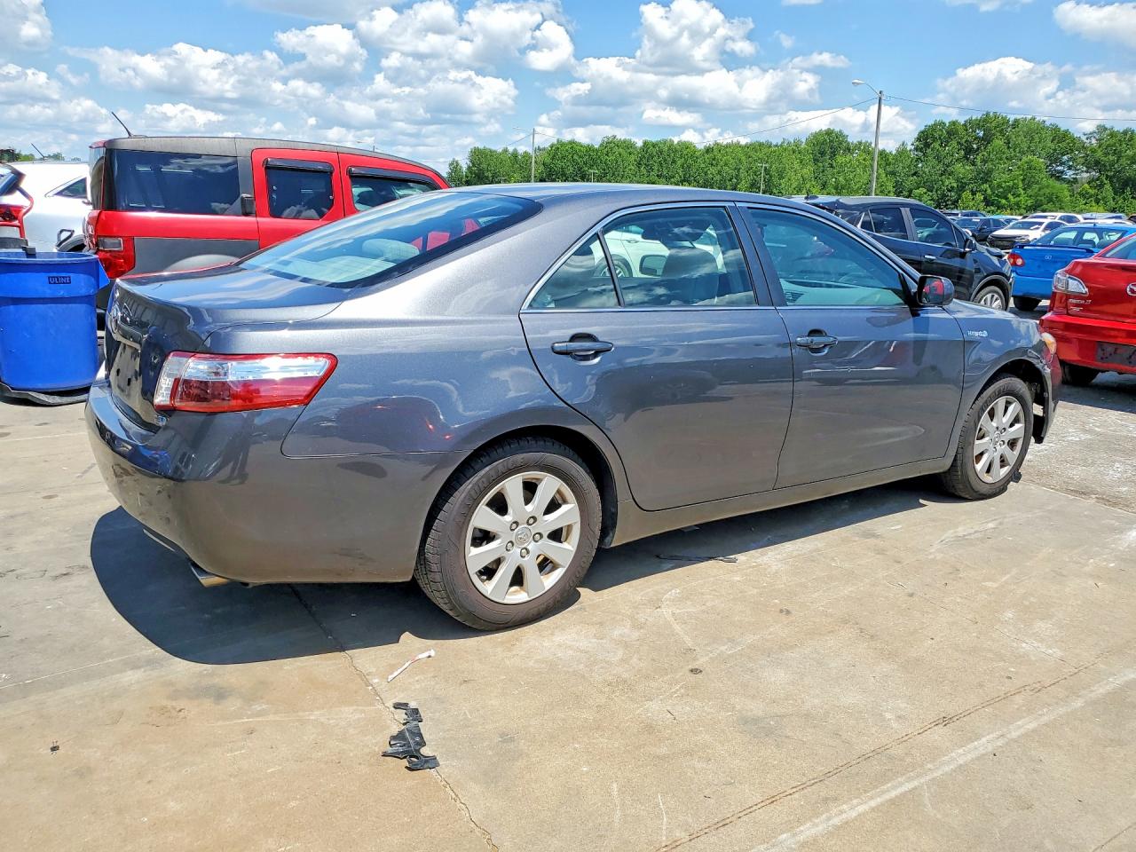 2009 Toyota Camry Hybrid Gray vin: 4T1BB46K79U103792