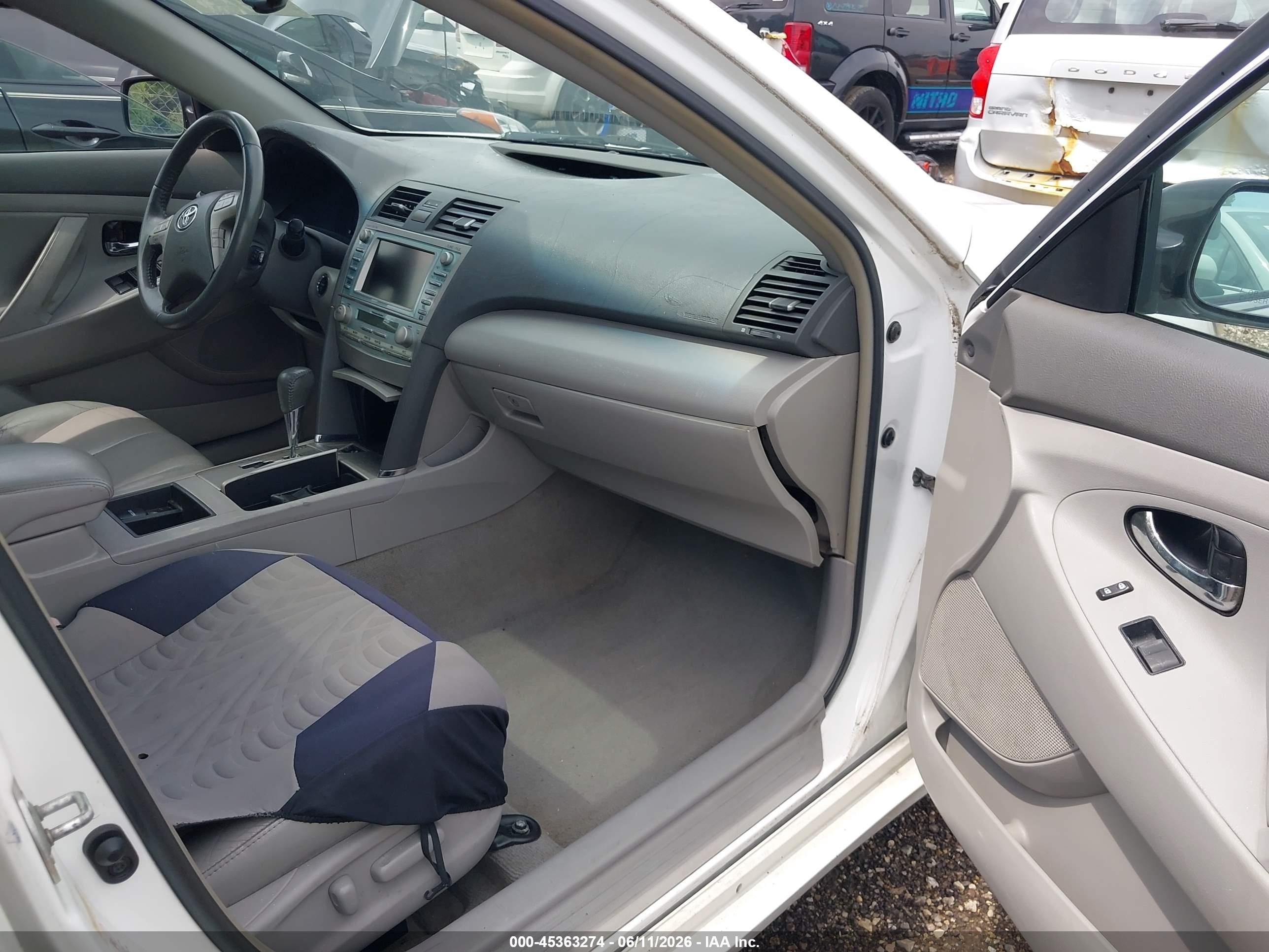 2007 Toyota Camry Hybrid   White vin: 4T1BB46K87U002869