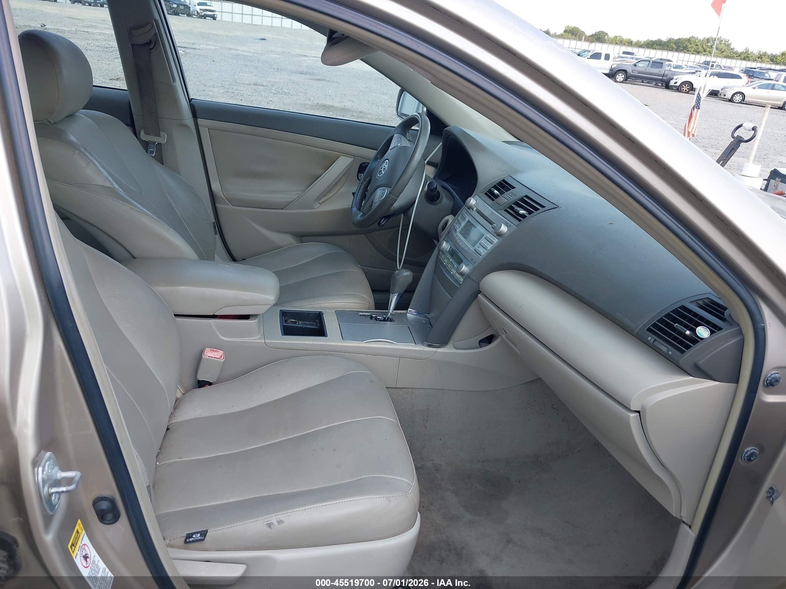 2007 Toyota Camry Hybrid   Gold vin: 4T1BB46K87U003908