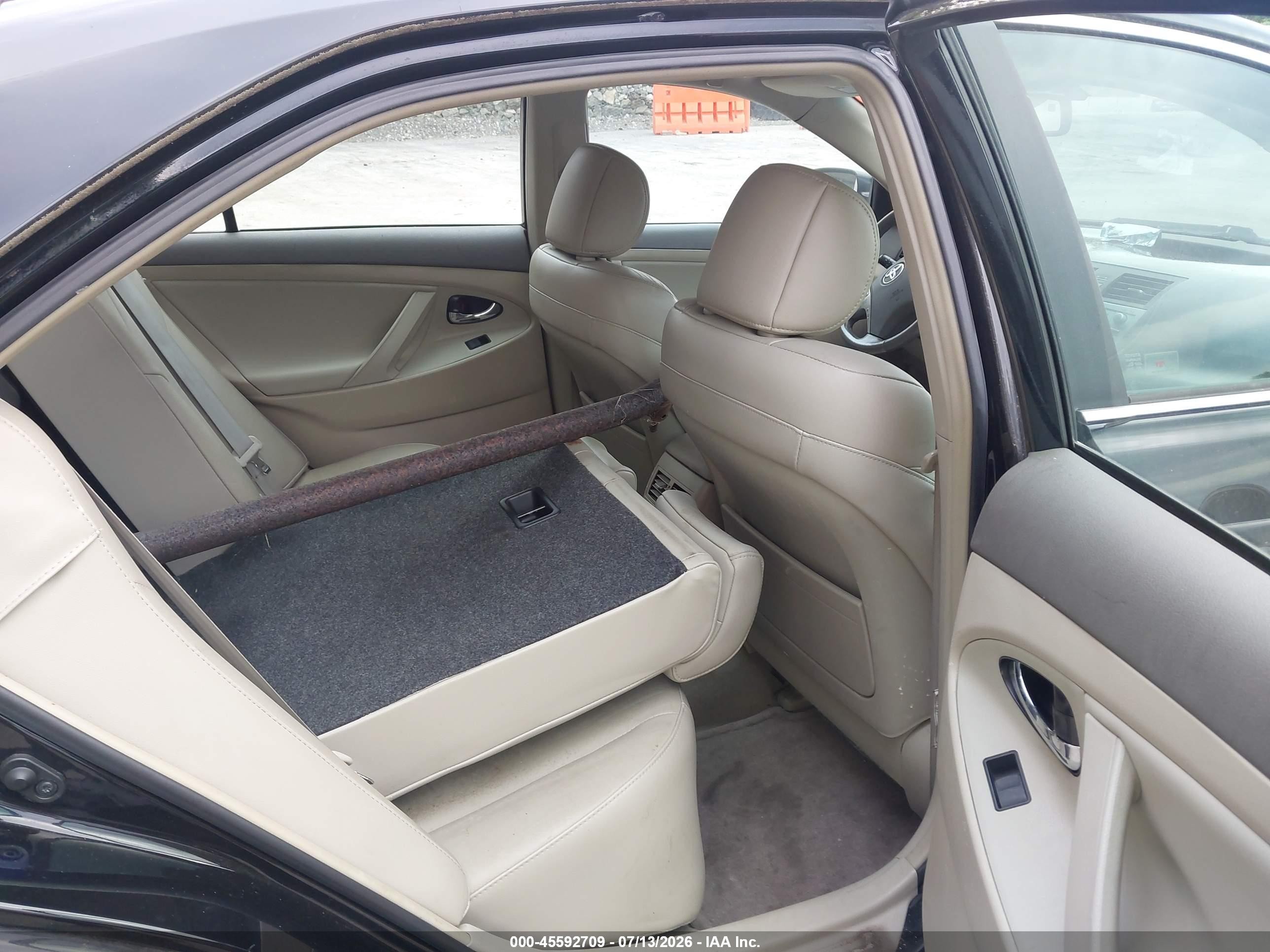 2007 Toyota Camry Hybrid   Черный vin: 4T1BB46K87U007716