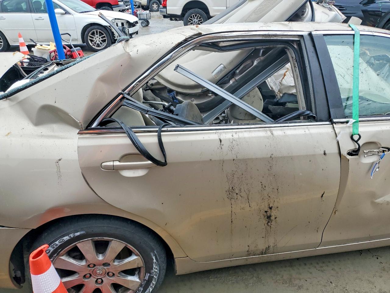 2007 Toyota Camry Hybrid Beige vin: 4T1BB46K87U020076