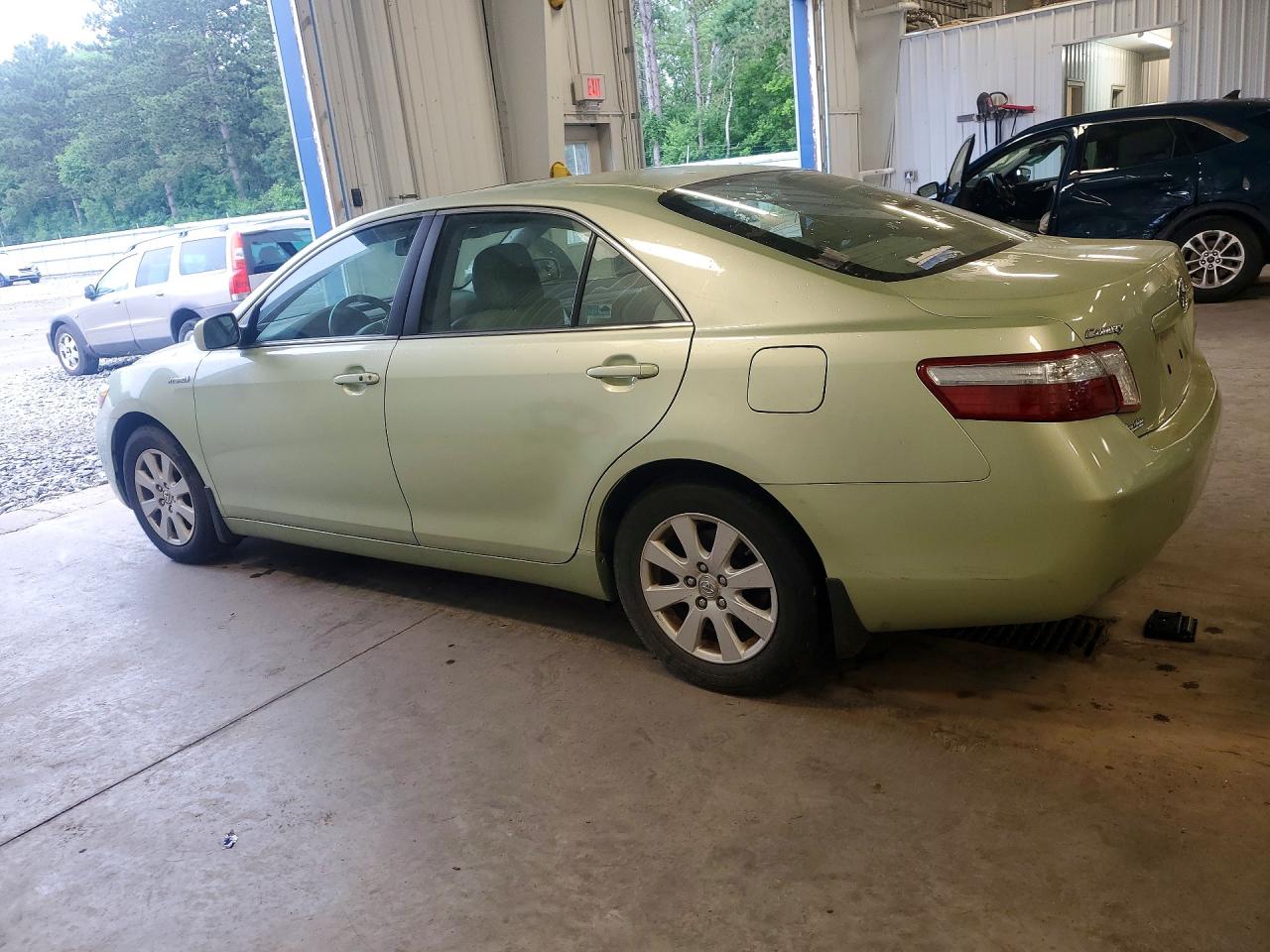 2008 Toyota Camry Hybrid Green vin: 4T1BB46K88U032617