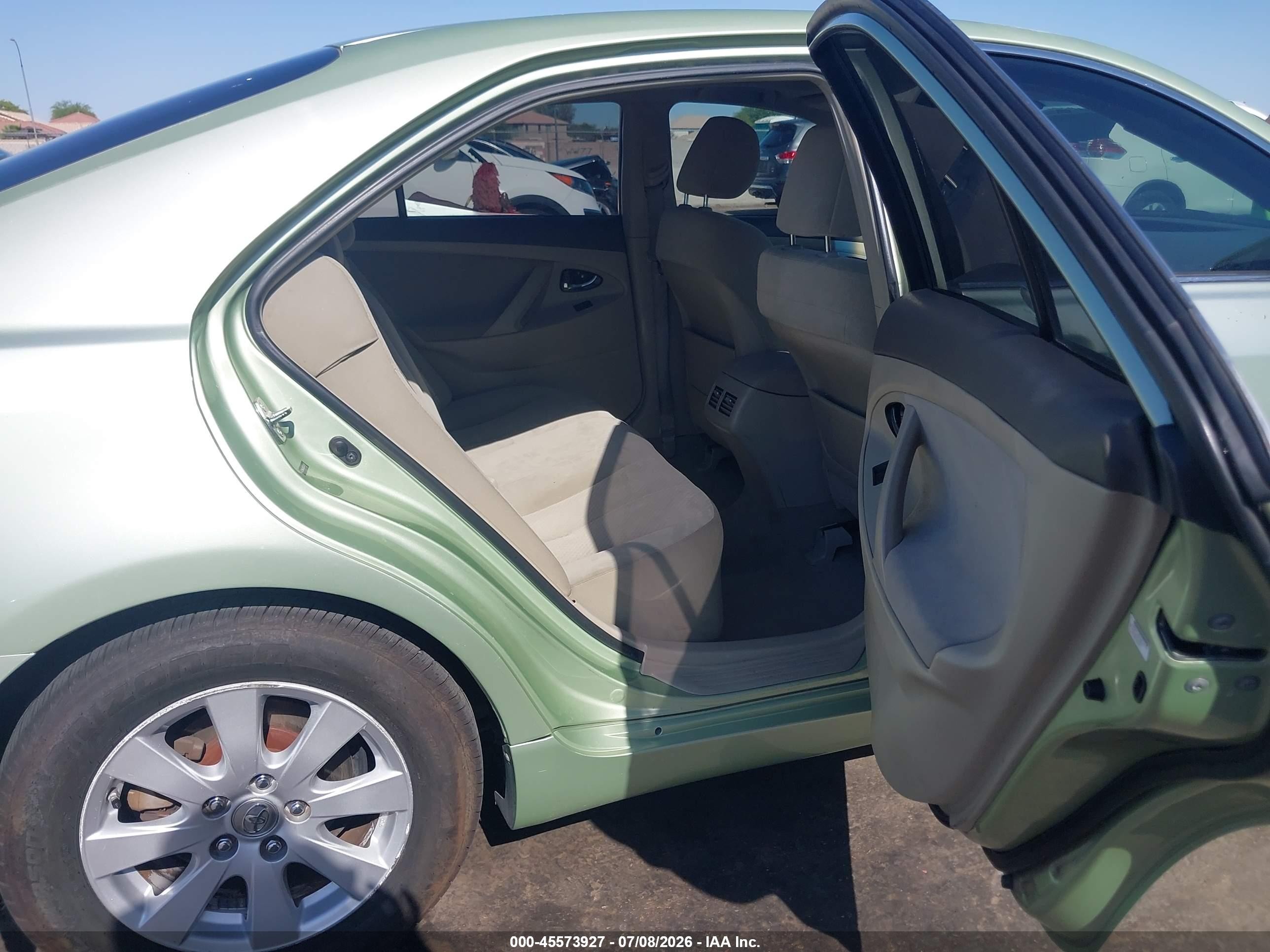 2008 Toyota Camry Hybrid   Green vin: 4T1BB46K88U049269