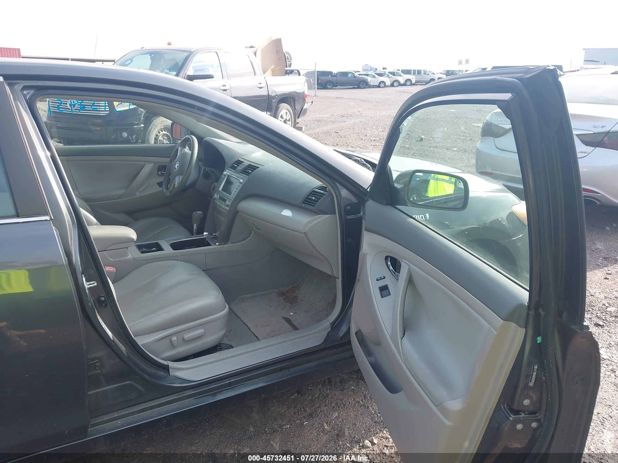 2009 Toyota Camry Hybrid   Gray vin: 4T1BB46K89U063464