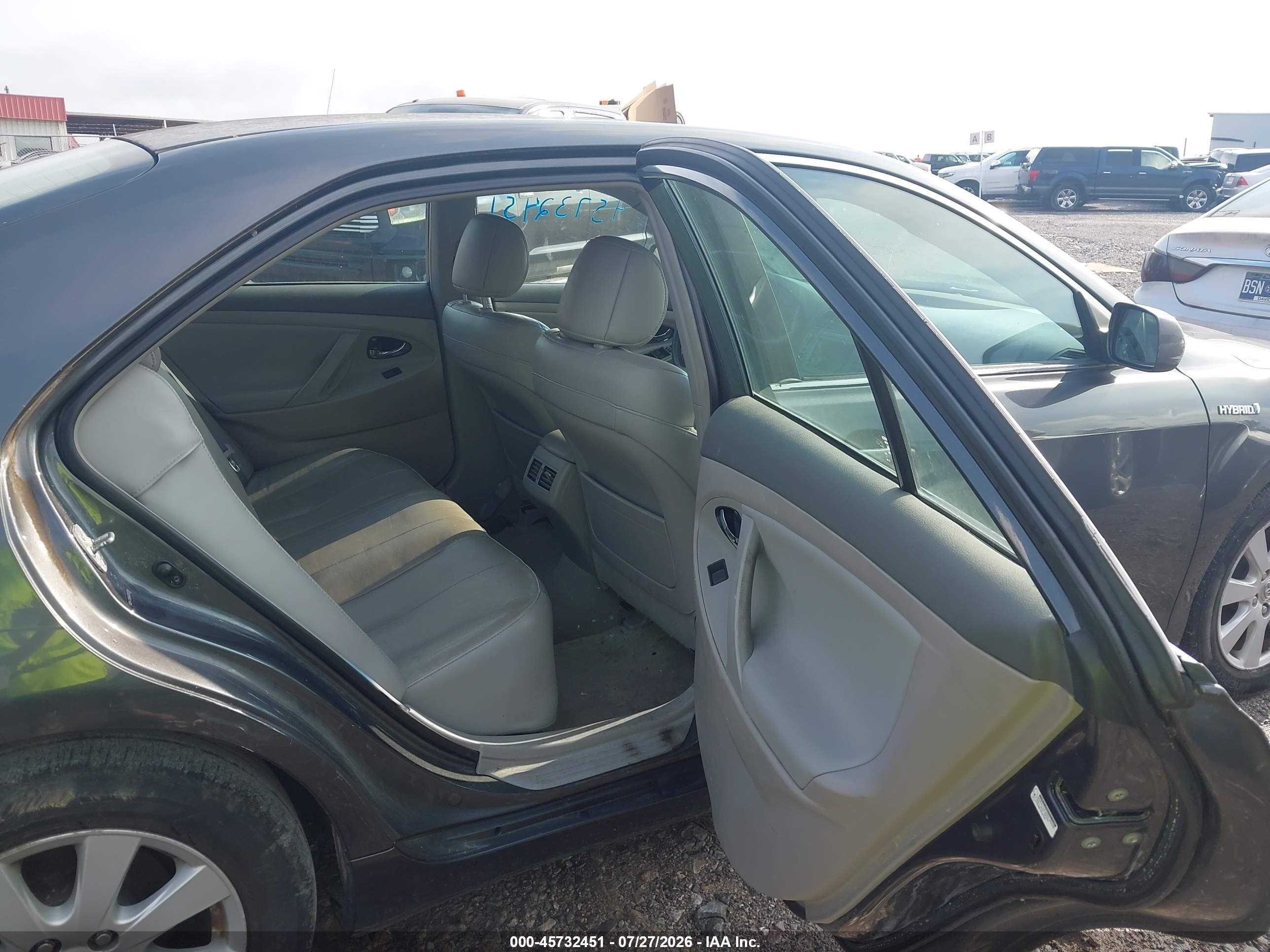 2009 Toyota Camry Hybrid   Gray vin: 4T1BB46K89U063464