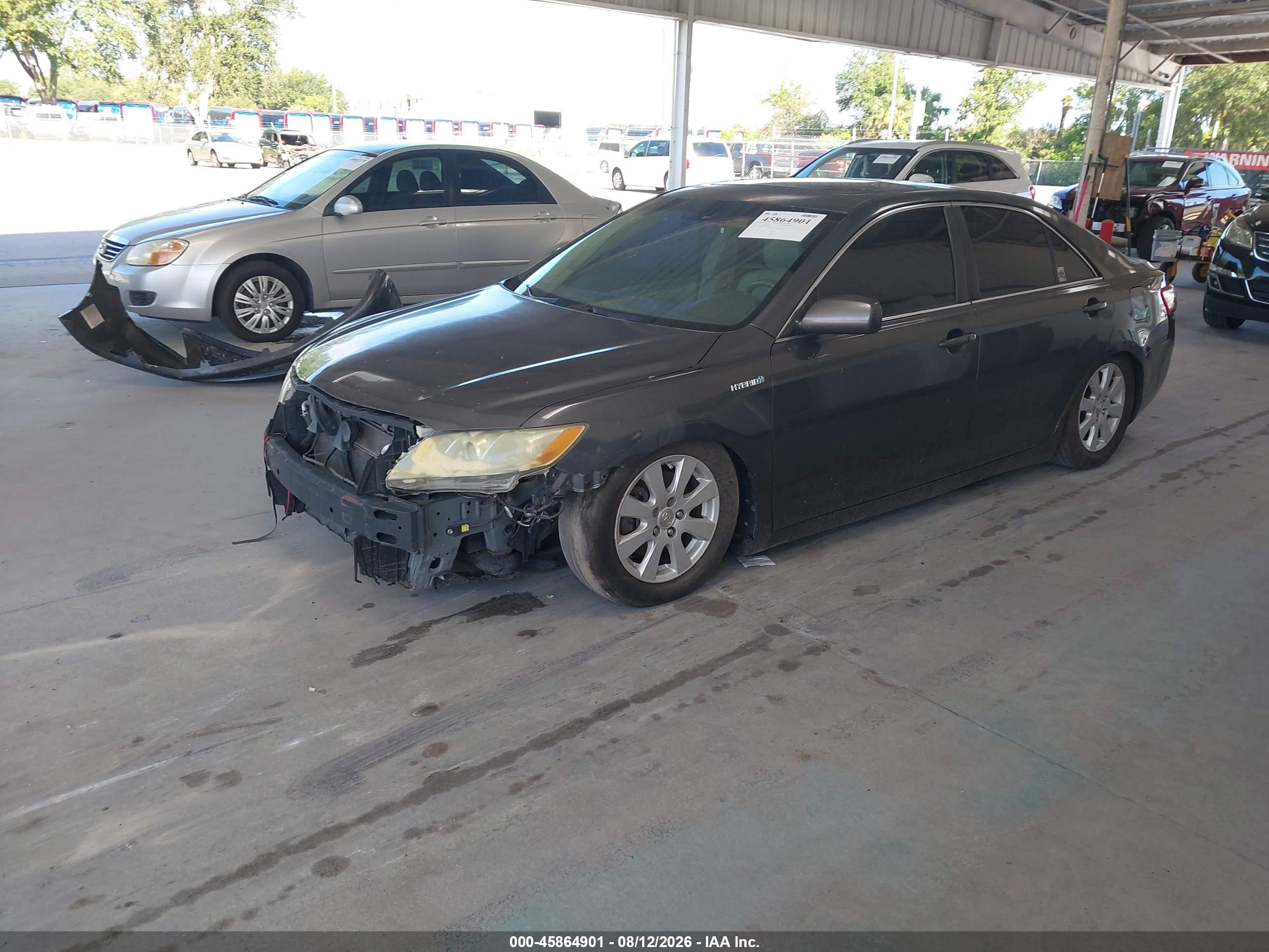 2009 Toyota Camry Hybrid   Gray vin: 4T1BB46K89U068616