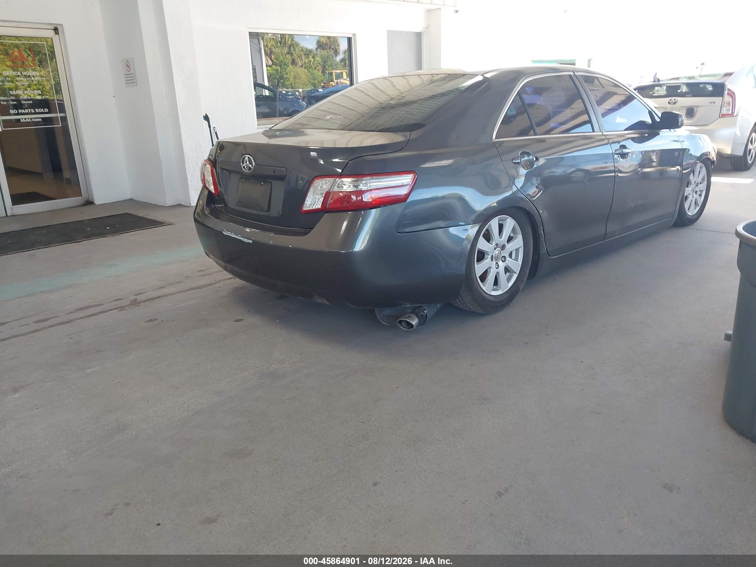 2009 Toyota Camry Hybrid   Gray vin: 4T1BB46K89U068616