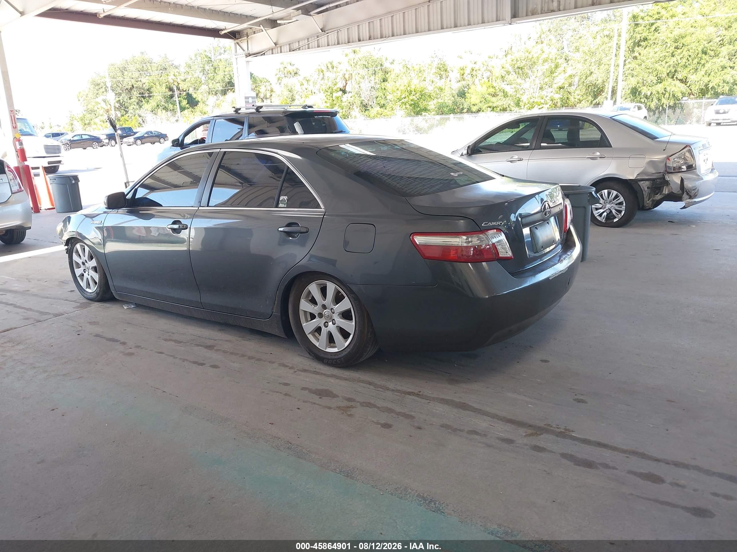 2009 Toyota Camry Hybrid   Gray vin: 4T1BB46K89U068616