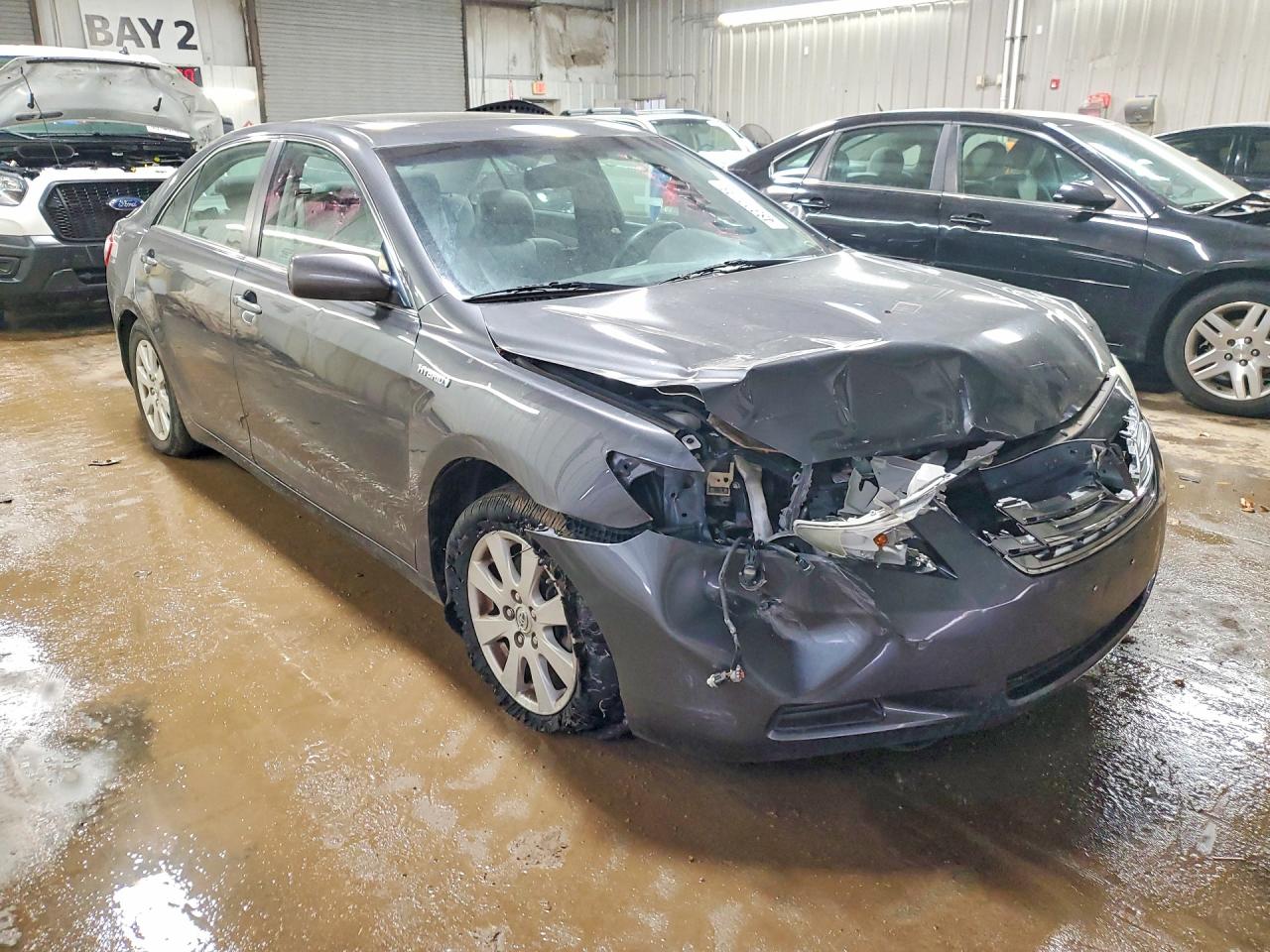 2009 Toyota Camry Hybrid Base Gray vin: 4T1BB46K89U076831